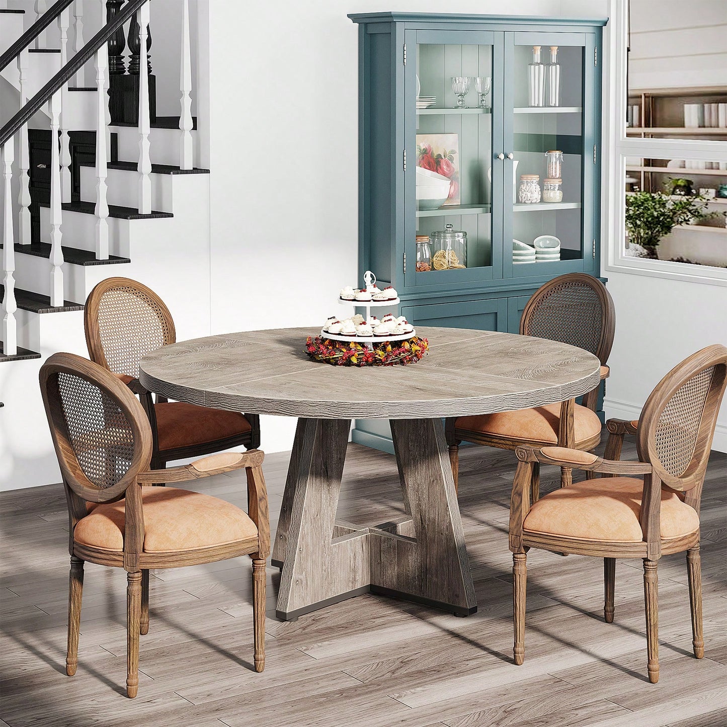 ISLA DINING TABLE - GRAY