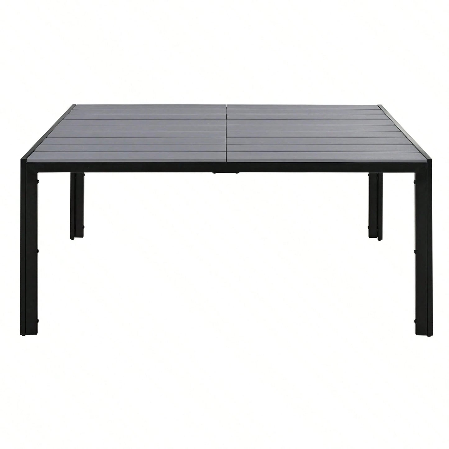 ALMAIRE 7-PIECE OUTDOOR DINING SET - GRAY