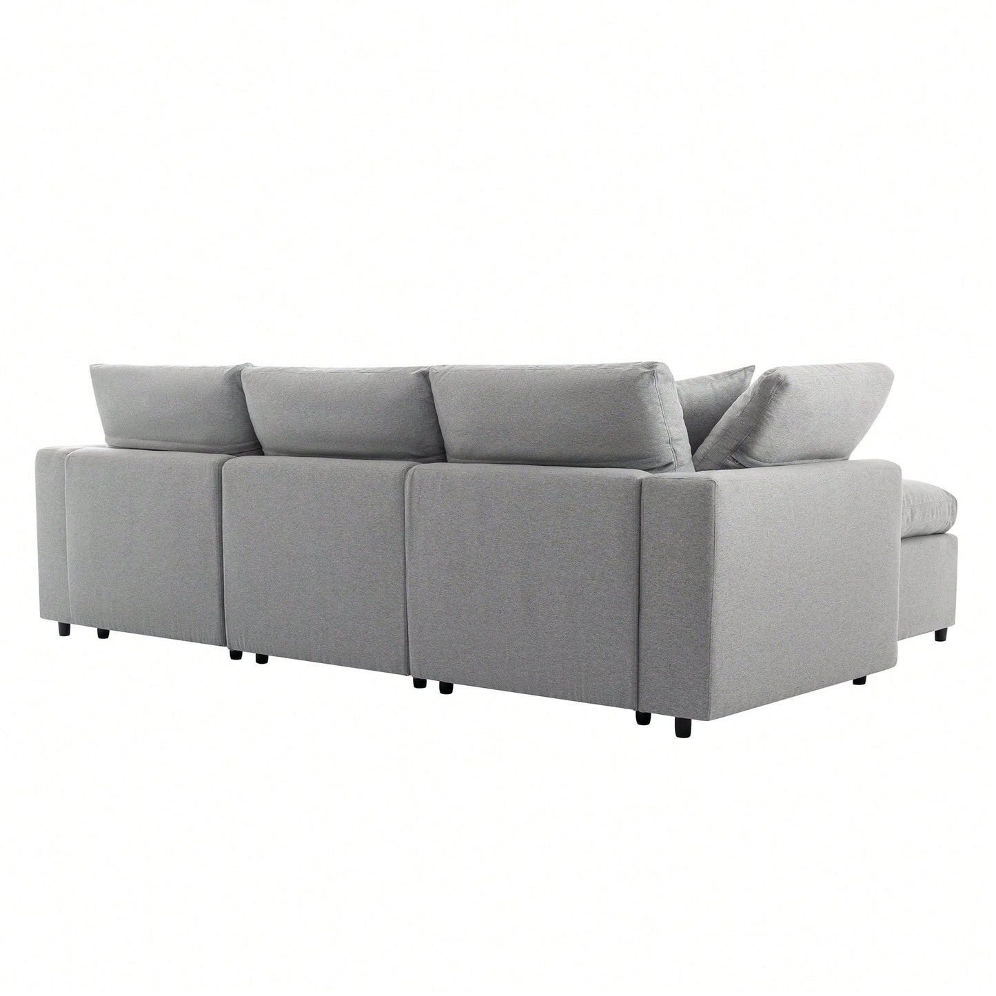 MARISELLE 104" SOFA w/ OTTOMAN