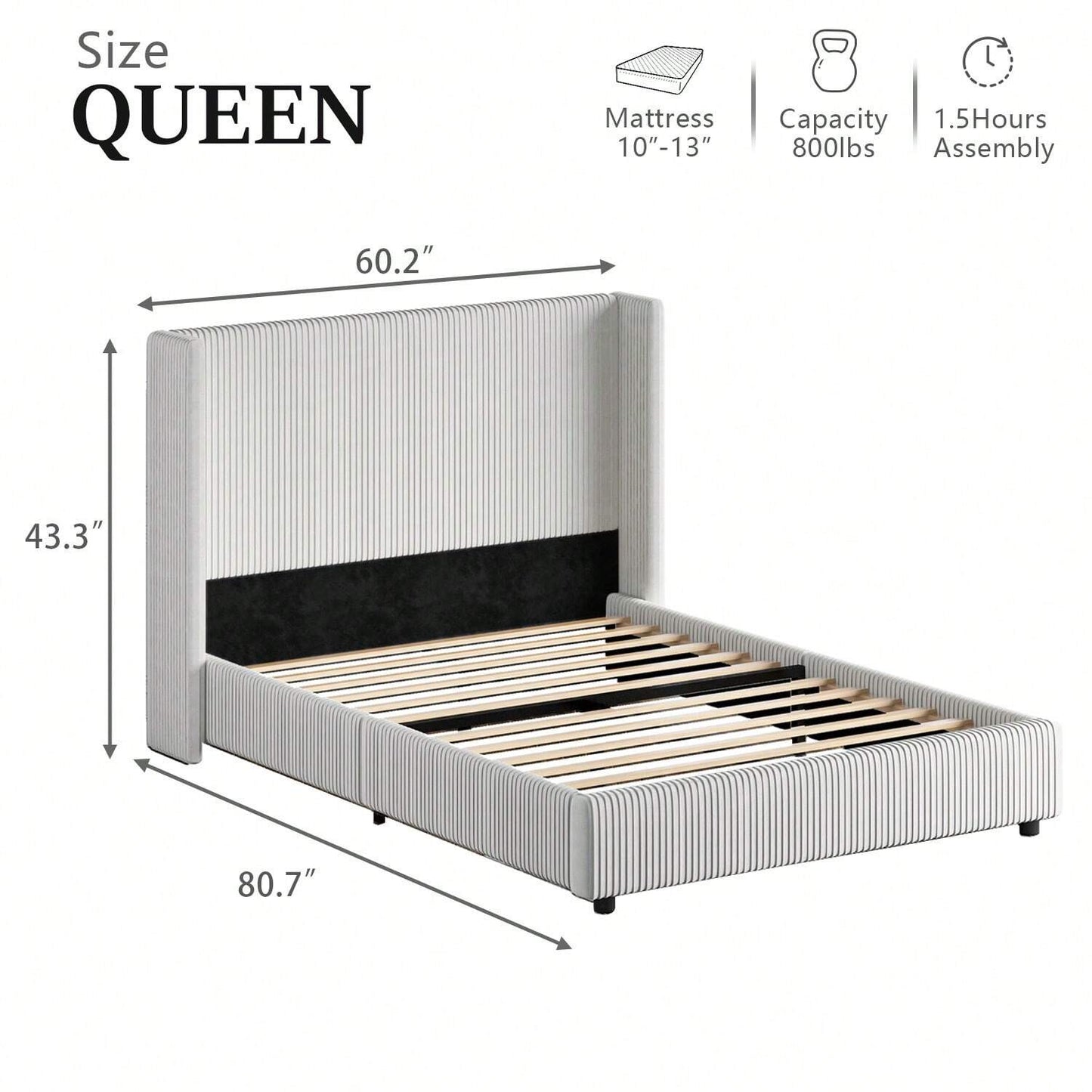 LOA PLATFORM BED FRAME