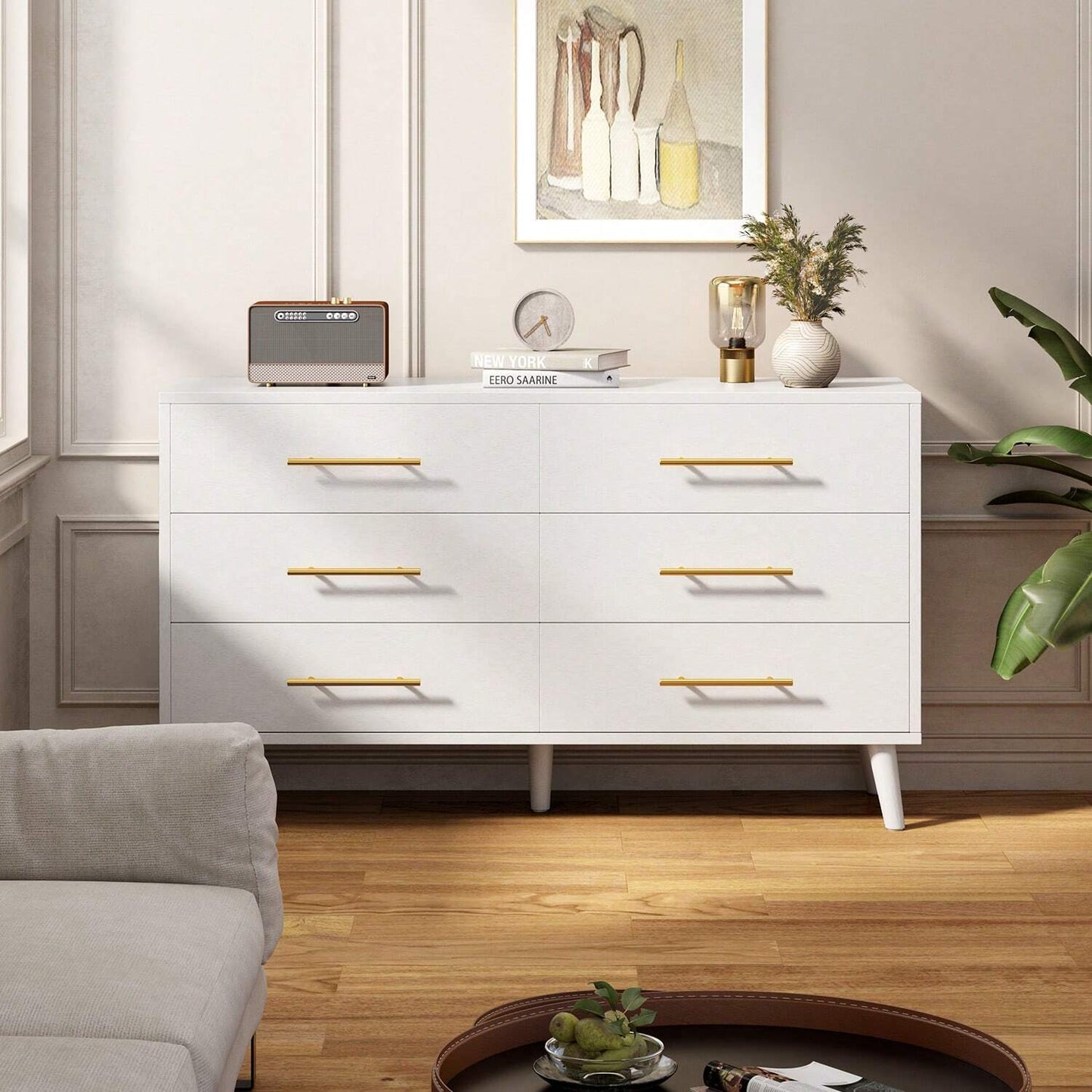 MUSE DRESSER - WHITE