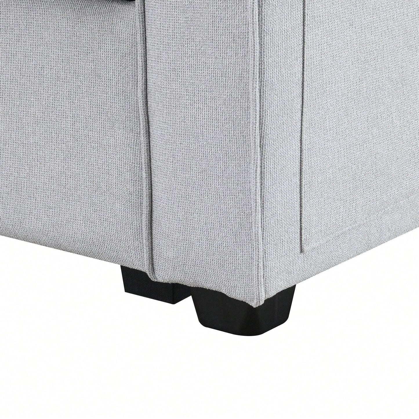 LILA 114" SOFA- LIGHT GRAY