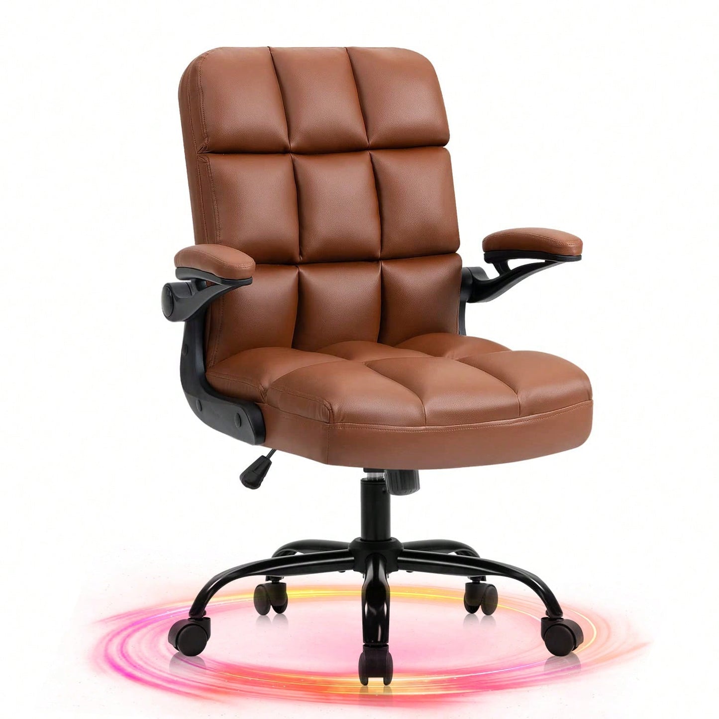 TAHLIA OFFICE CHAIR - BROWN