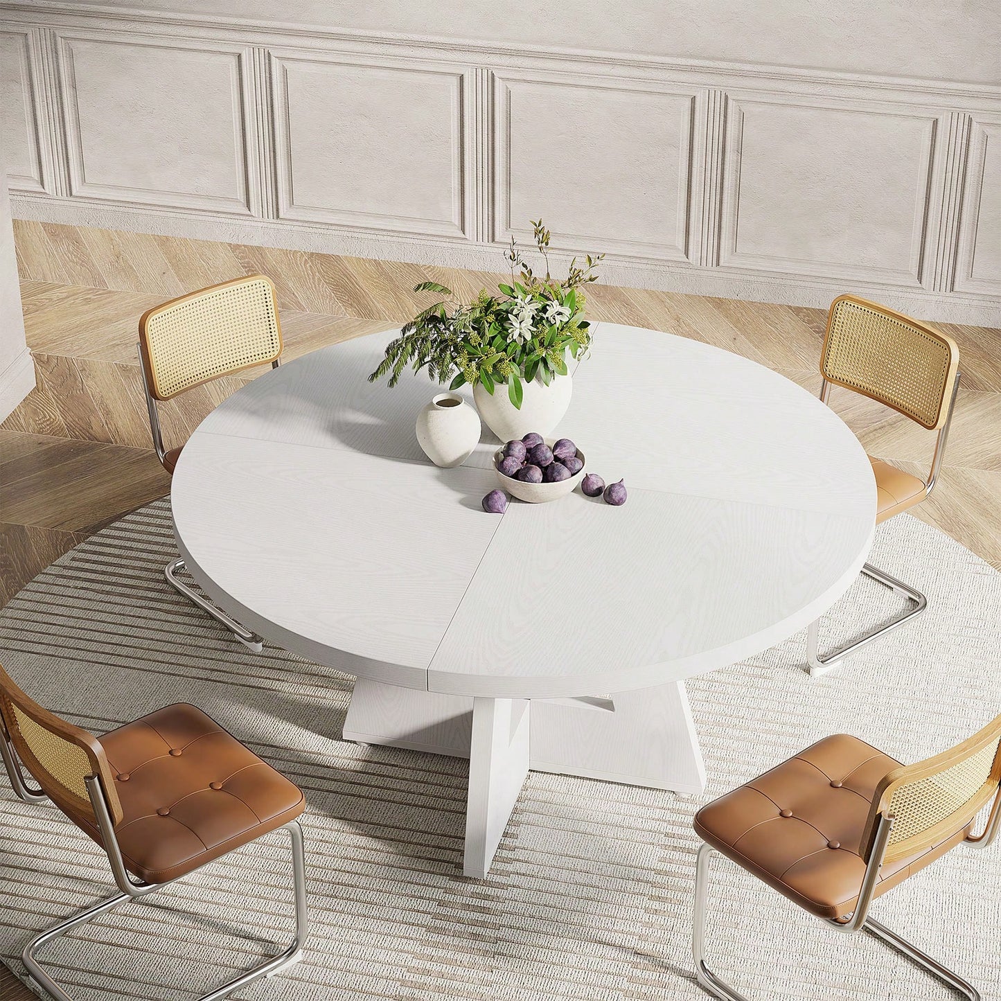 ISLA DINING TABLE - WHITE