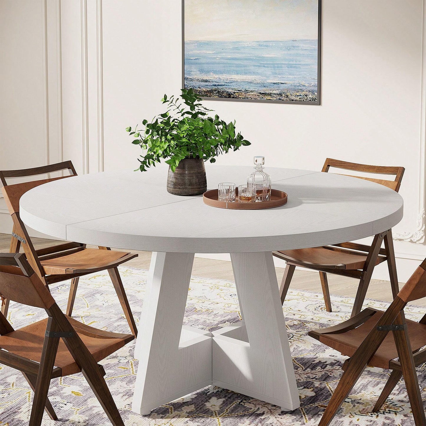 ISLA DINING TABLE - WHITE