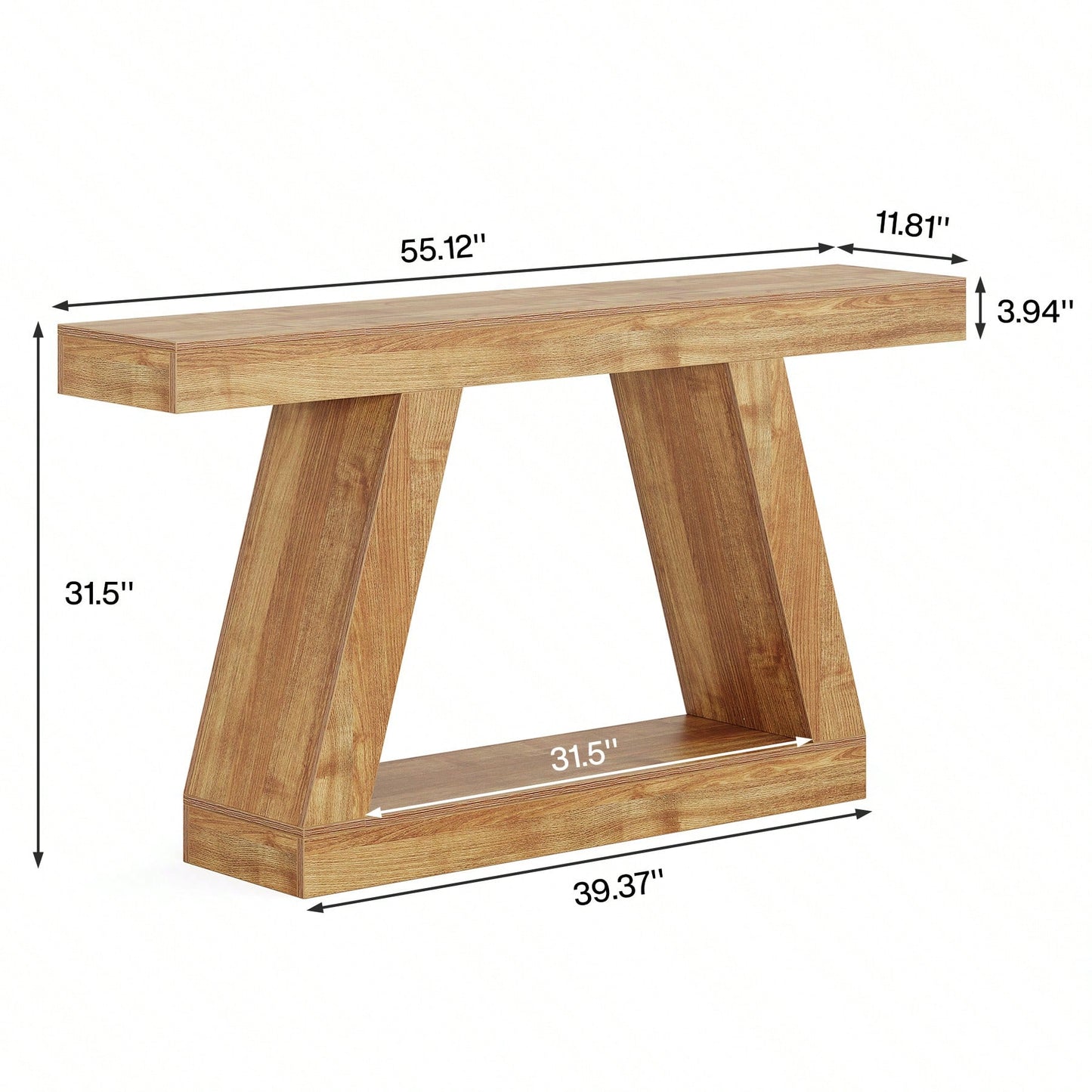 ASPEN 55" CONSOLE TABLE - NATURAL