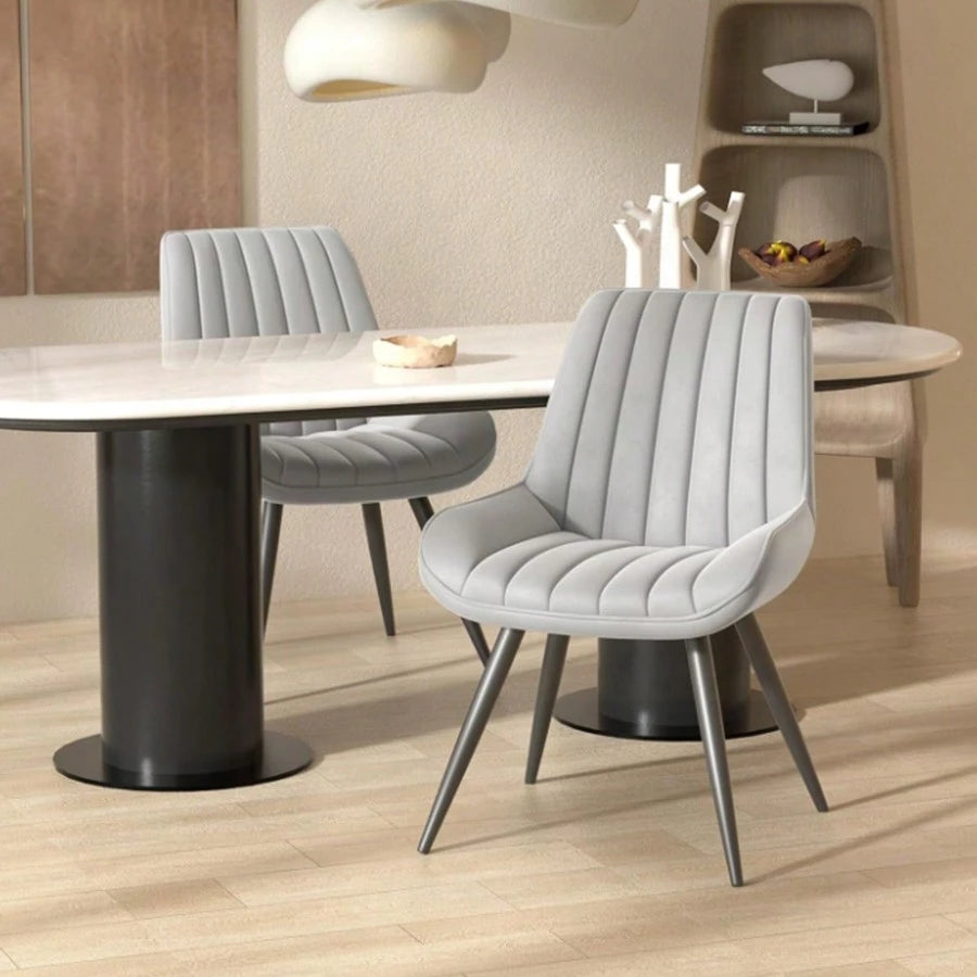 BRINLEY DINING CHAIR - LIGHT GRAY (SET OF 4)