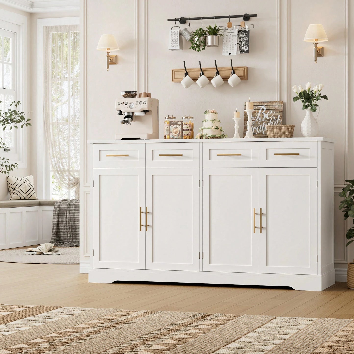 ESTELLE SIDEBOARD - WHITE