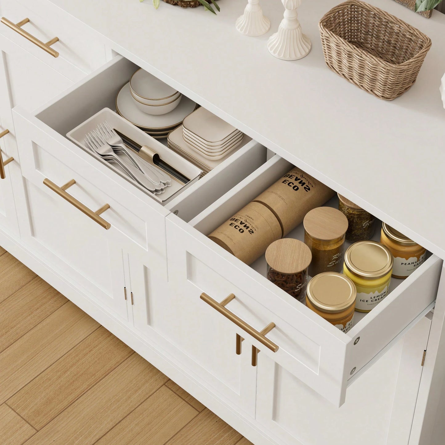 ESTELLE SIDEBOARD - WHITE