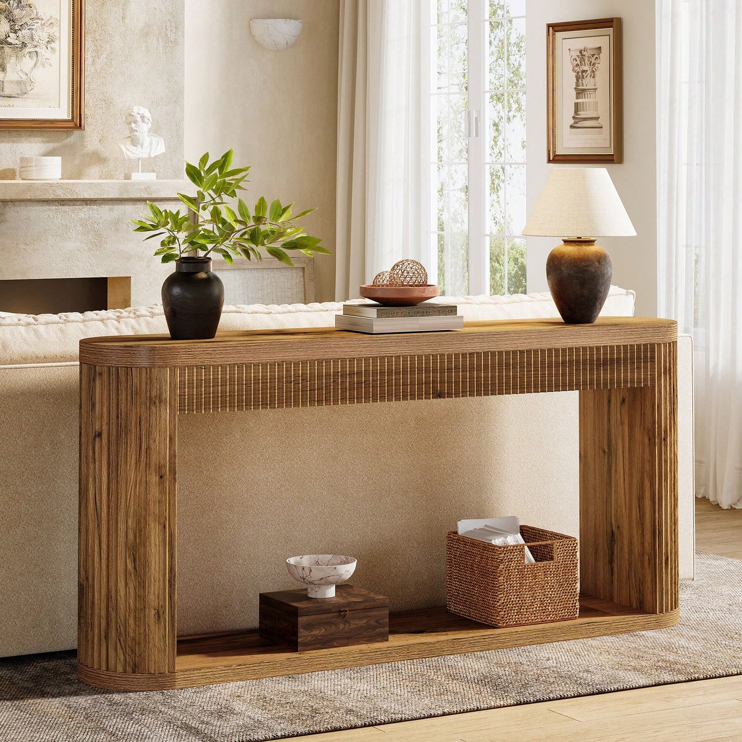 GROOVE 63" CONSOLE TABLE