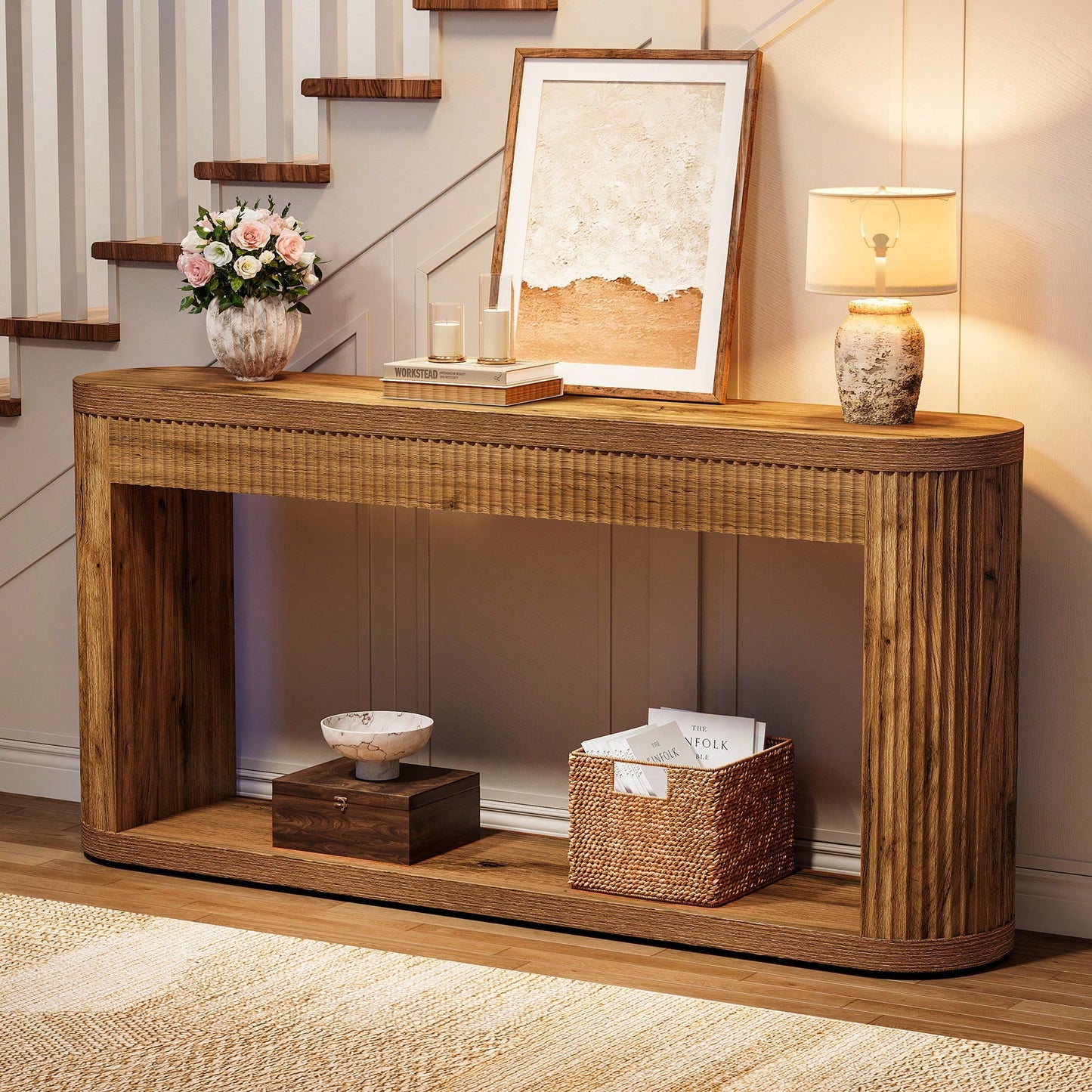 GROOVE 63" CONSOLE TABLE