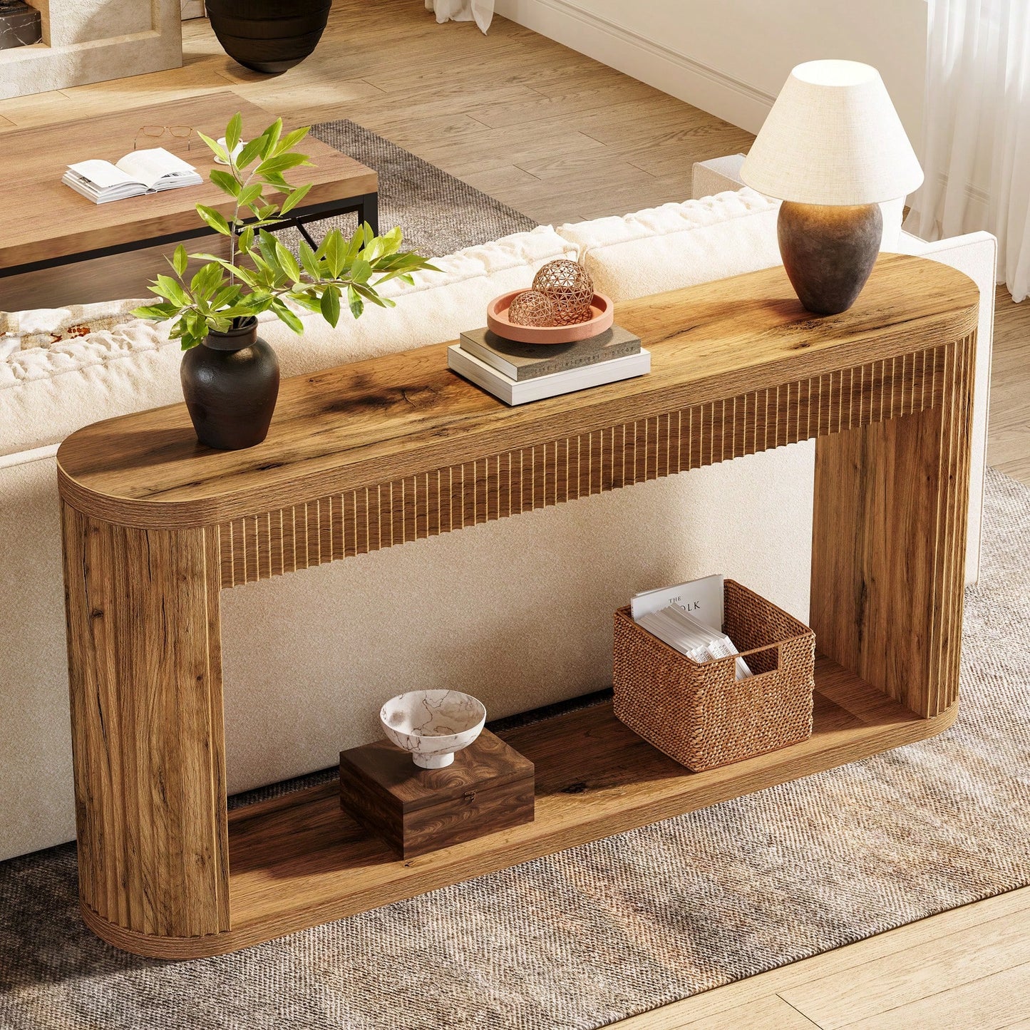GROOVE 63" CONSOLE TABLE