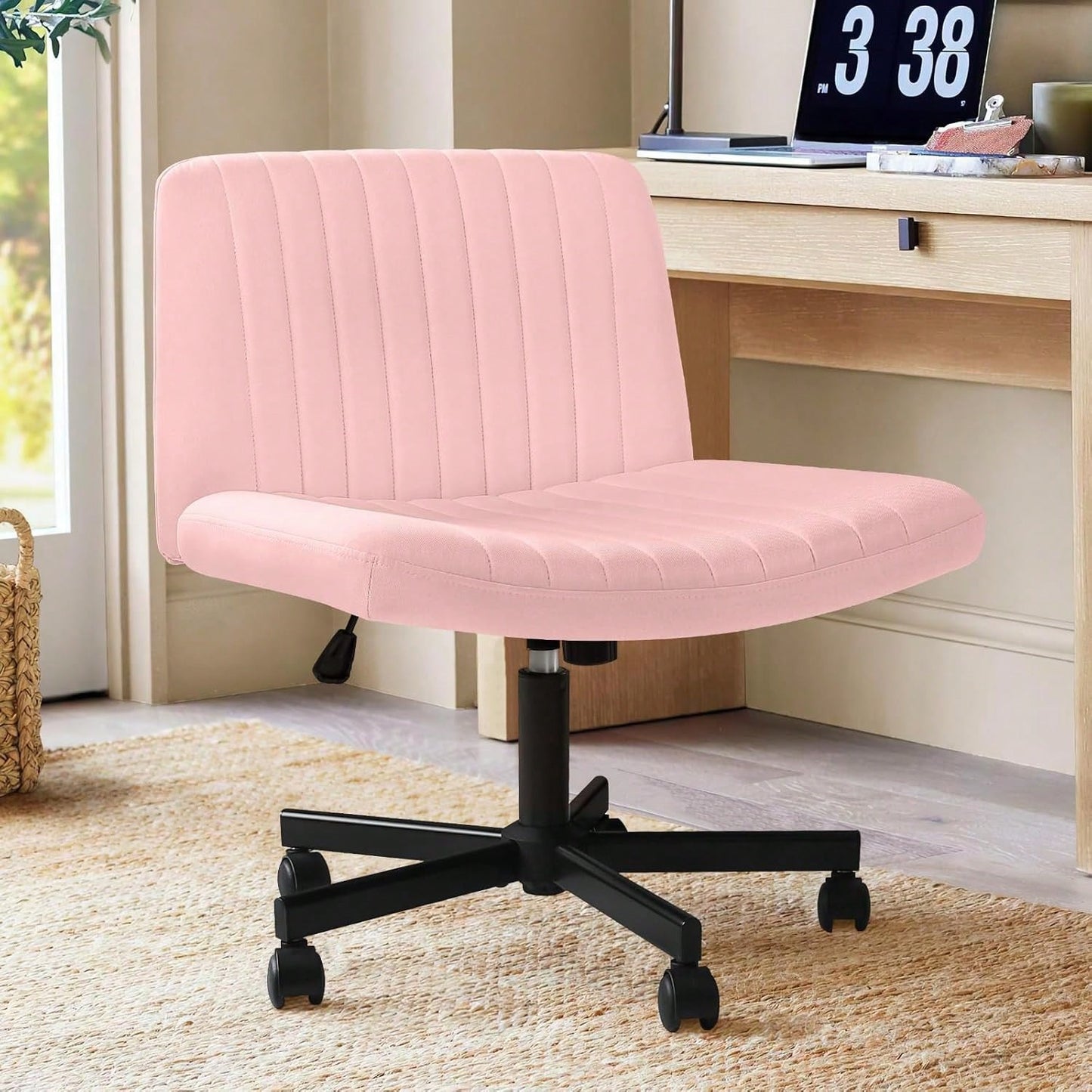 POISE OFFICE CHAIR - BLUSH PINK