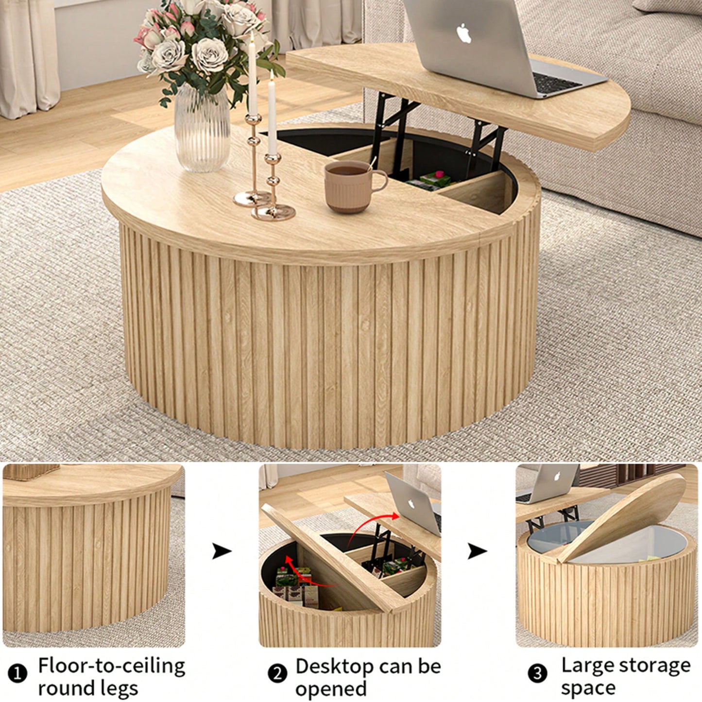 NILLA 26" COFFEE TABLE