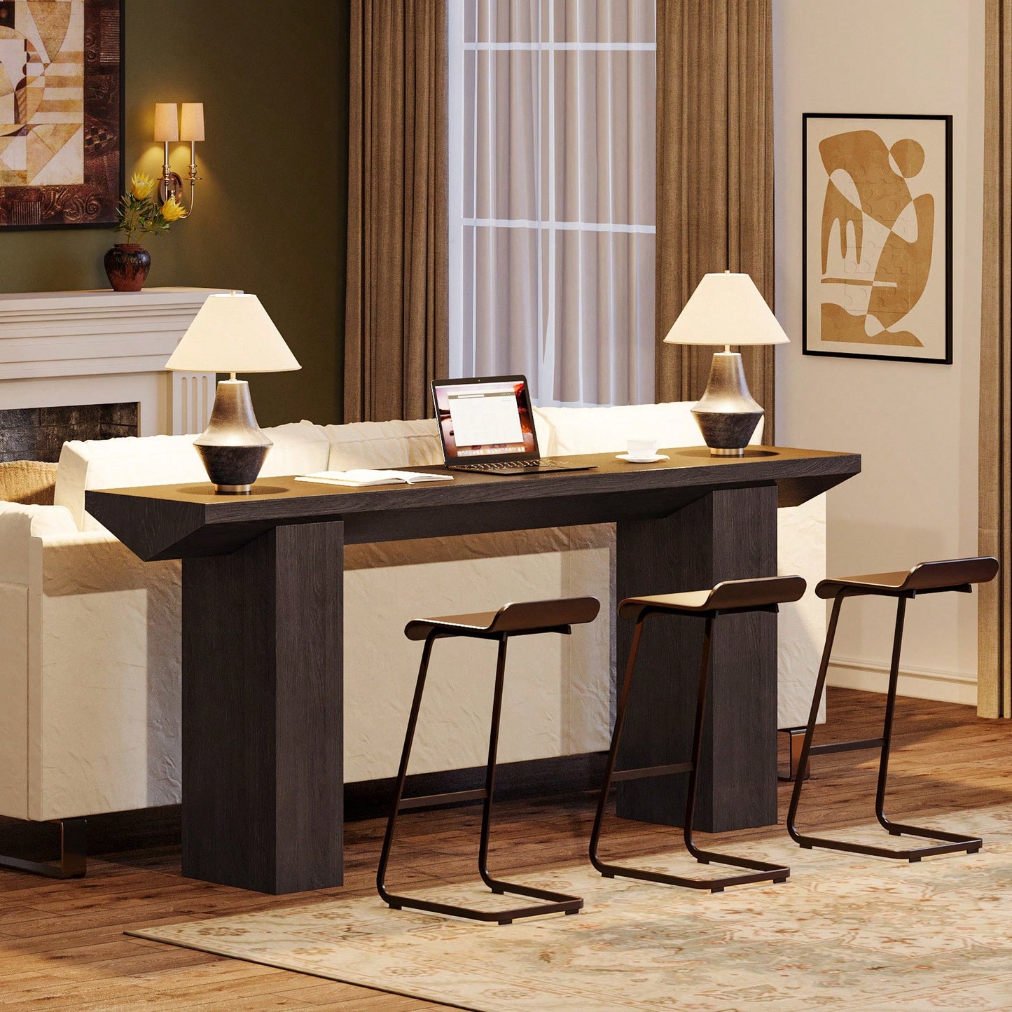 FONTAINE 63" CONSOLE TABLE