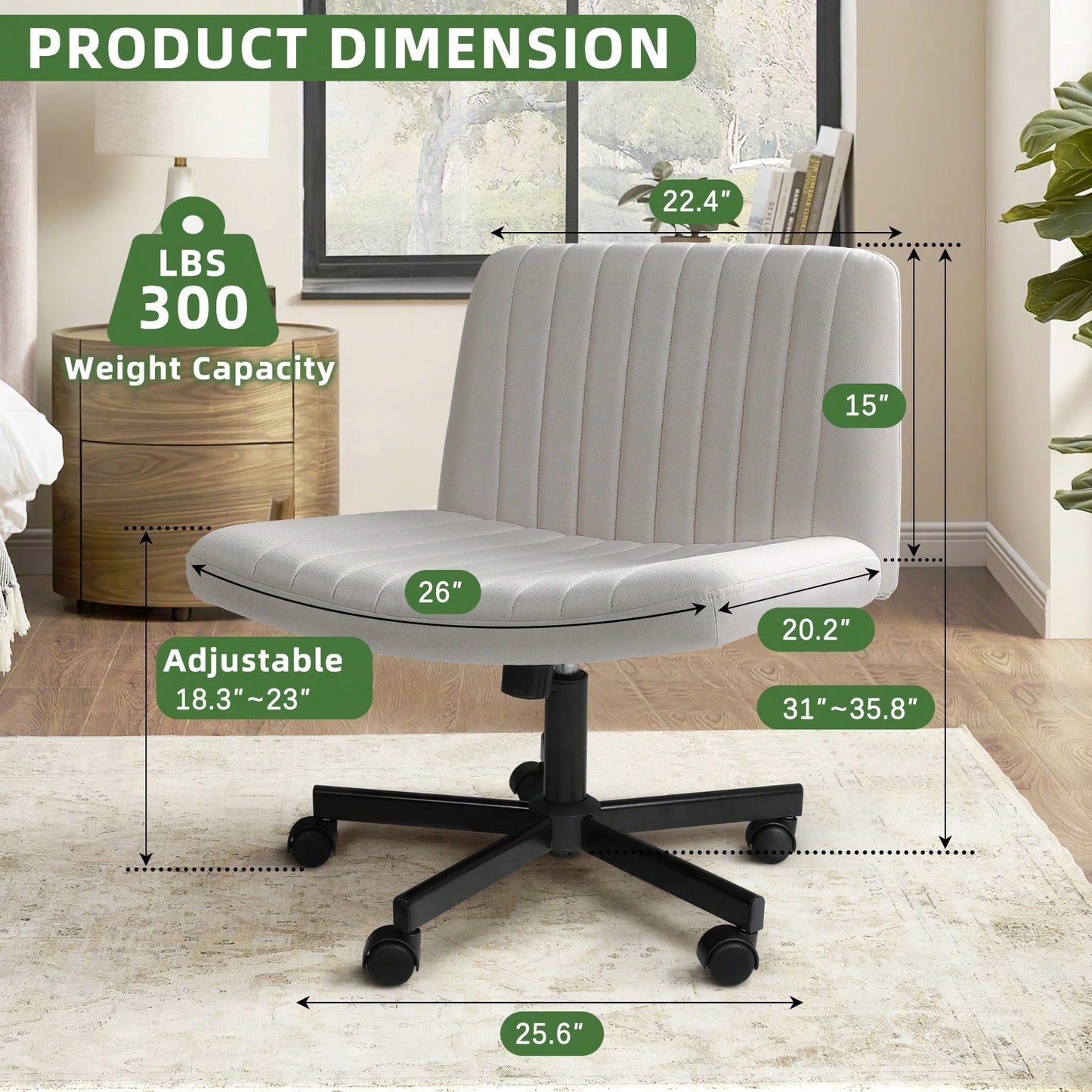 POISE OFFICE CHAIR - GRAY