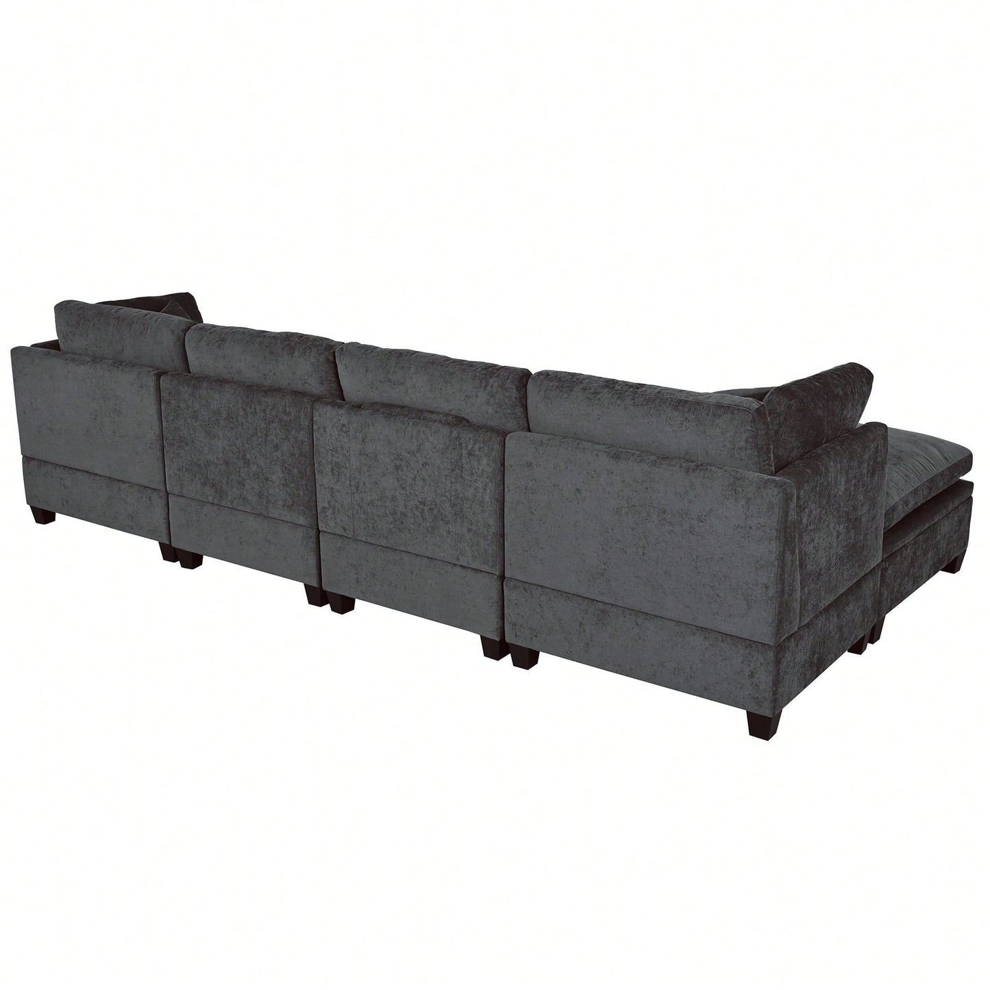 LIOR 119" SECTIONAL - GRAY