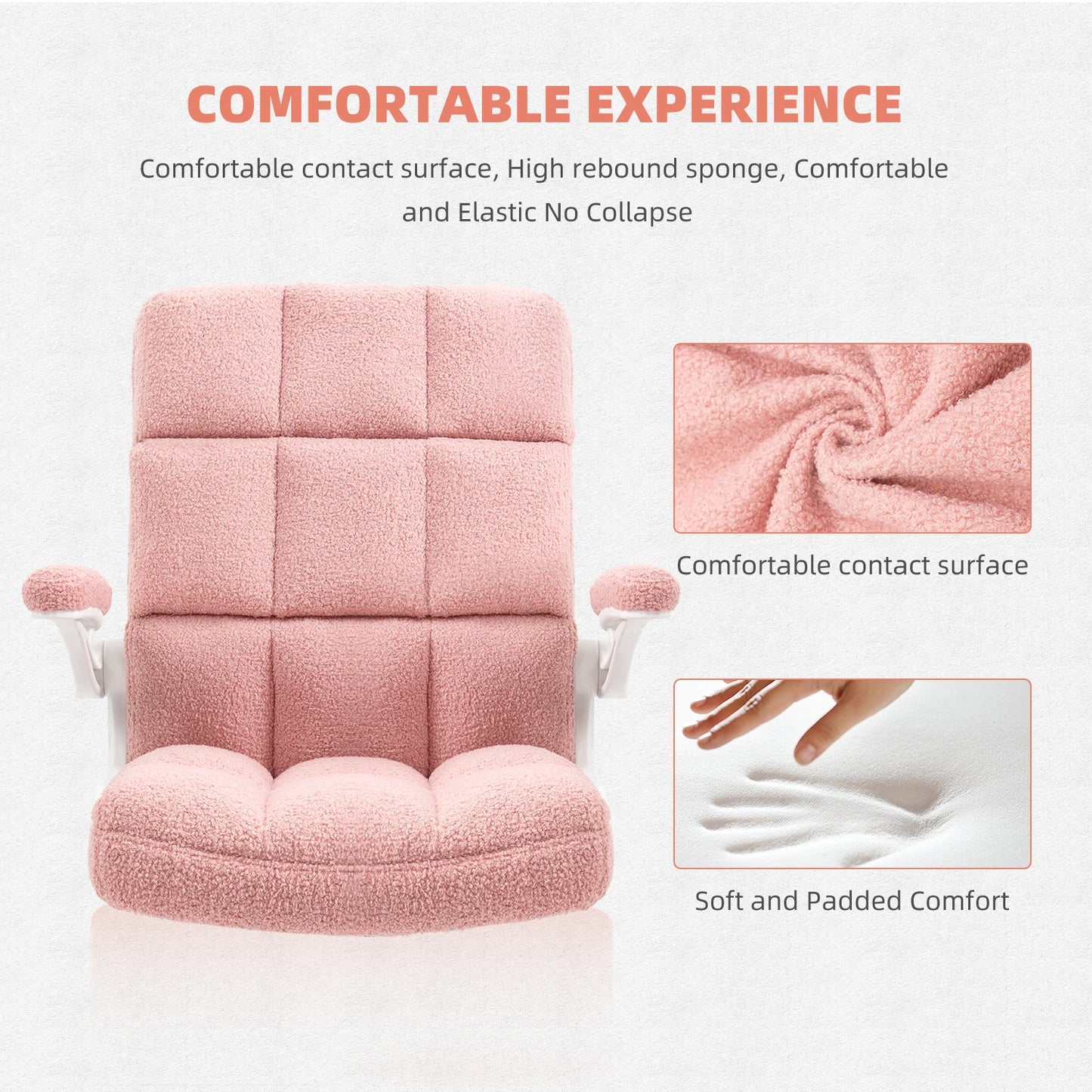 TAHLIA OFFICE CHAIR - PINK