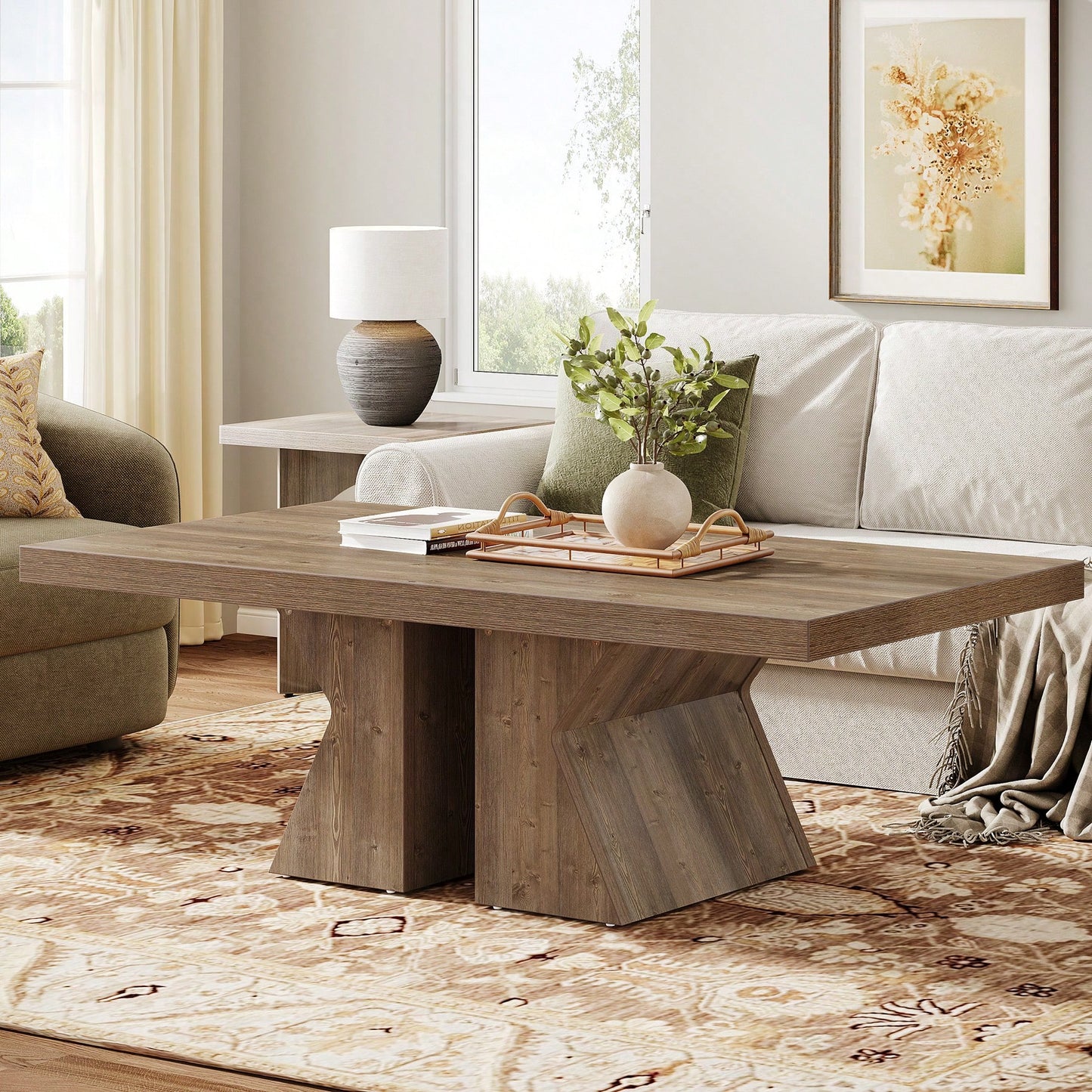 MONTROSE COFFEE TABLE - BROWN