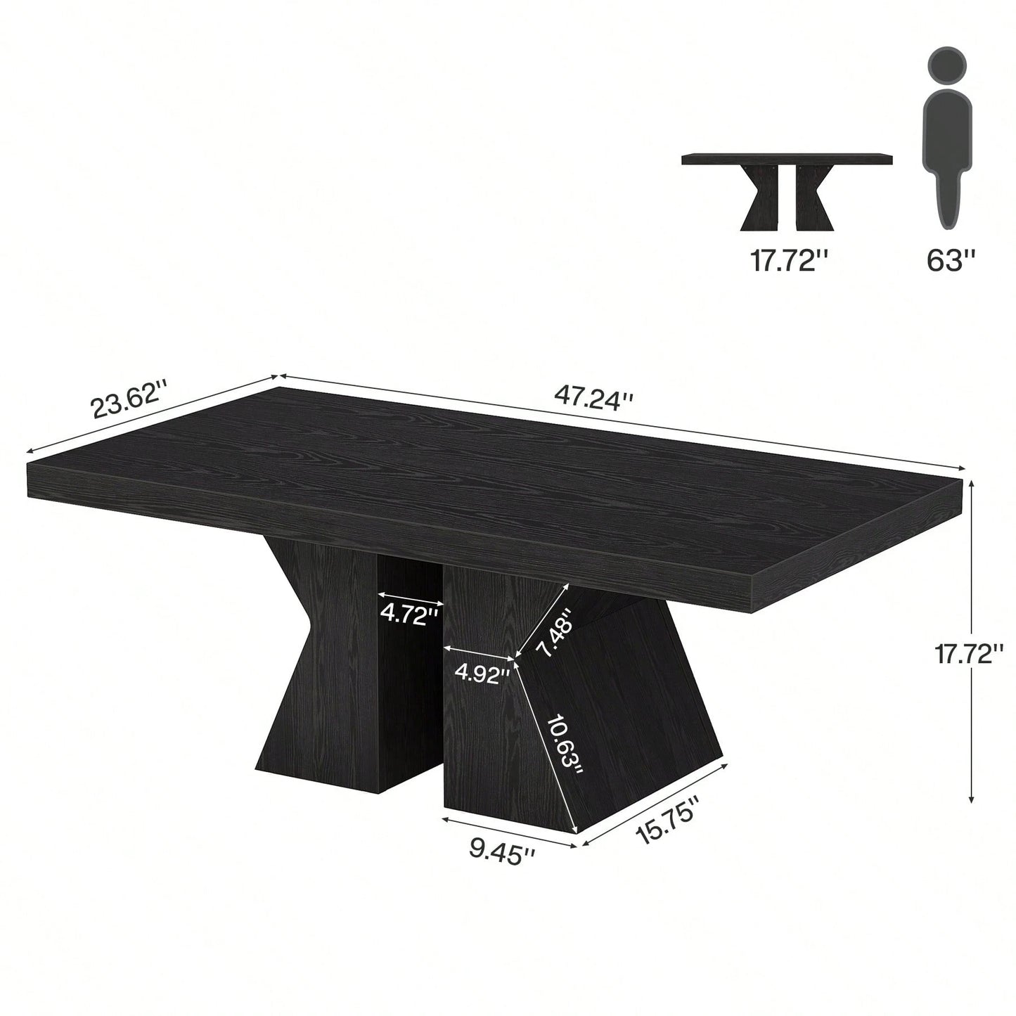MONTROSE COFFEE TABLE - BLACK