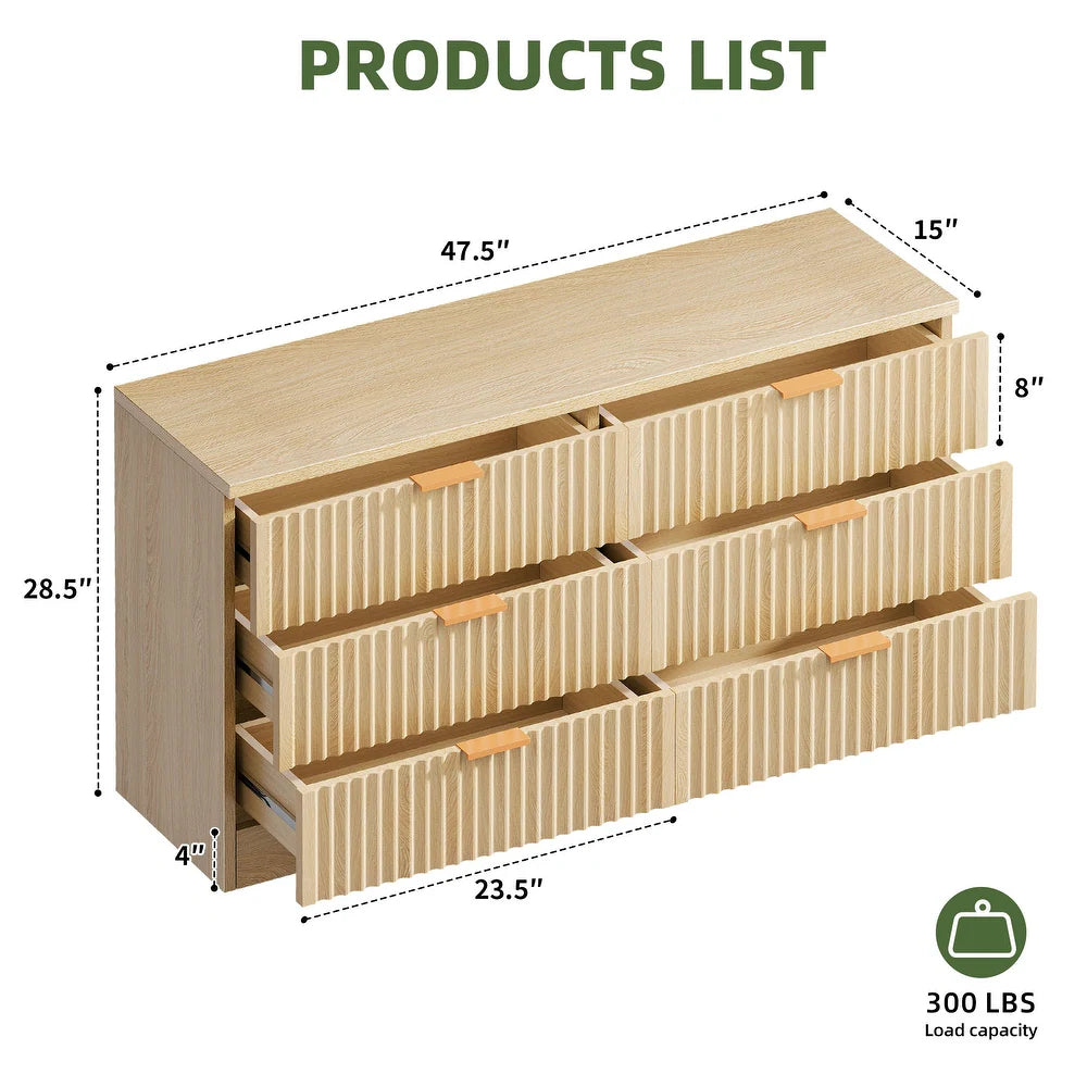 WAVEFORM DRESSER - LIGHT OAK