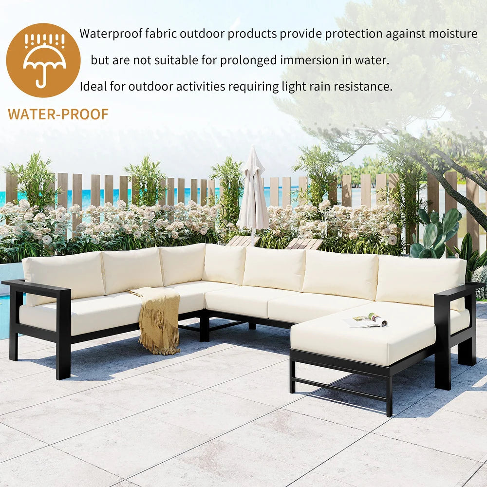 MONROE OUTDOOR SECTIONAL - WHITE