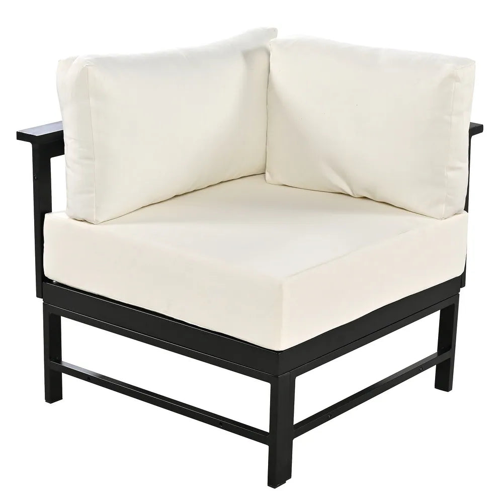 MONROE OUTDOOR SECTIONAL - WHITE