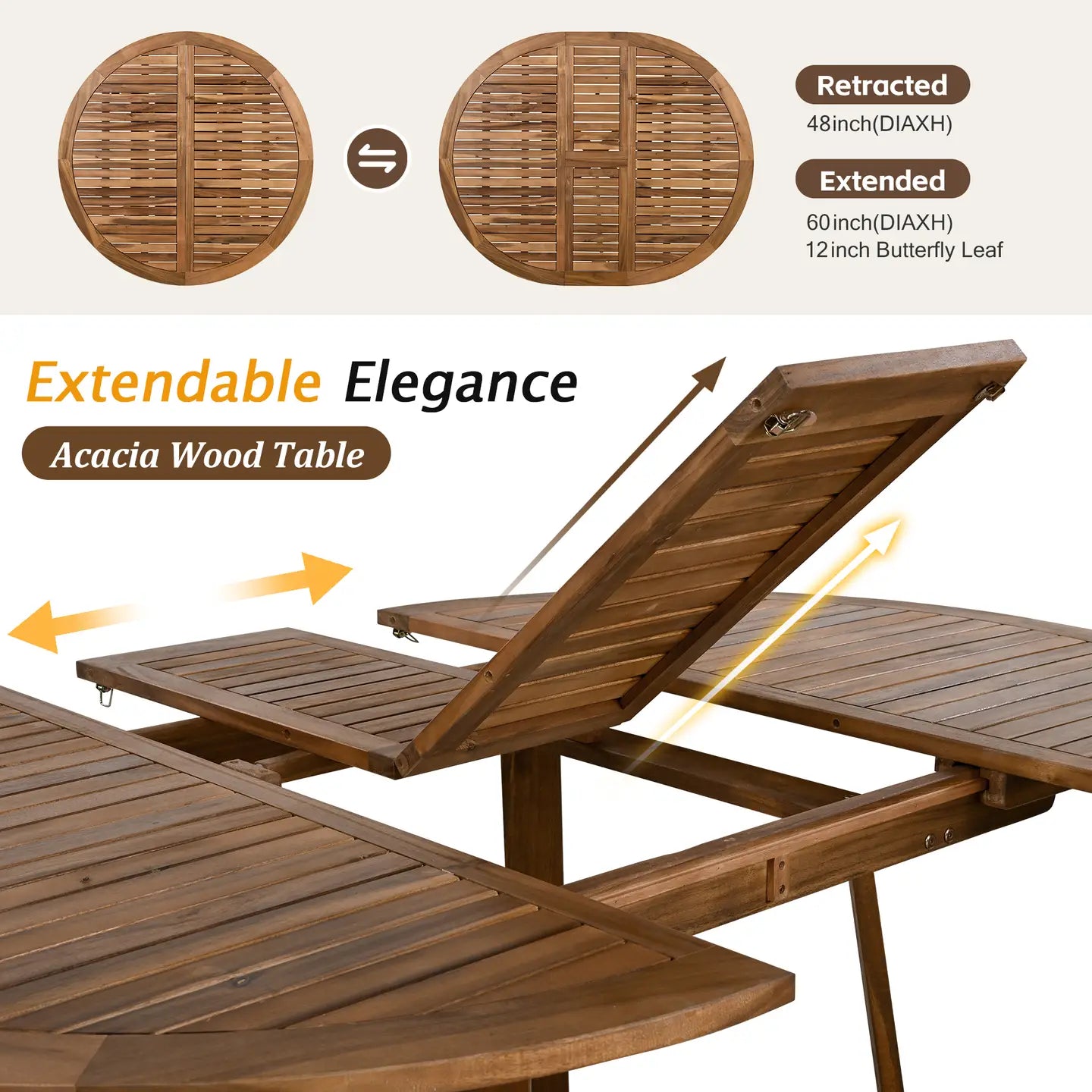 AVILA 5-PIECE OUTDOOR DINING SET