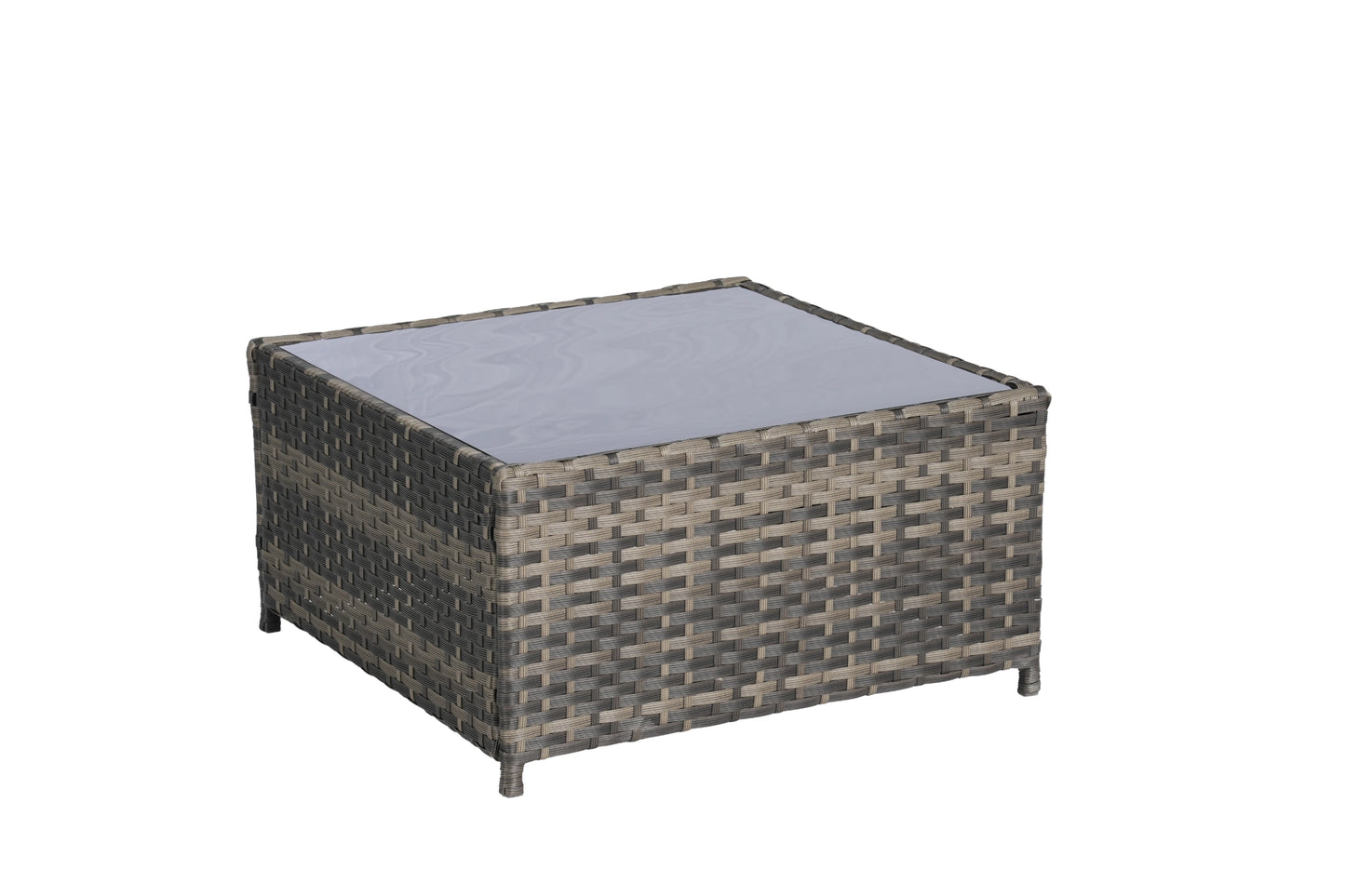 CATALINA 6-PIECE OUTDOOR LOUNGE SET - GRAY / GRAY