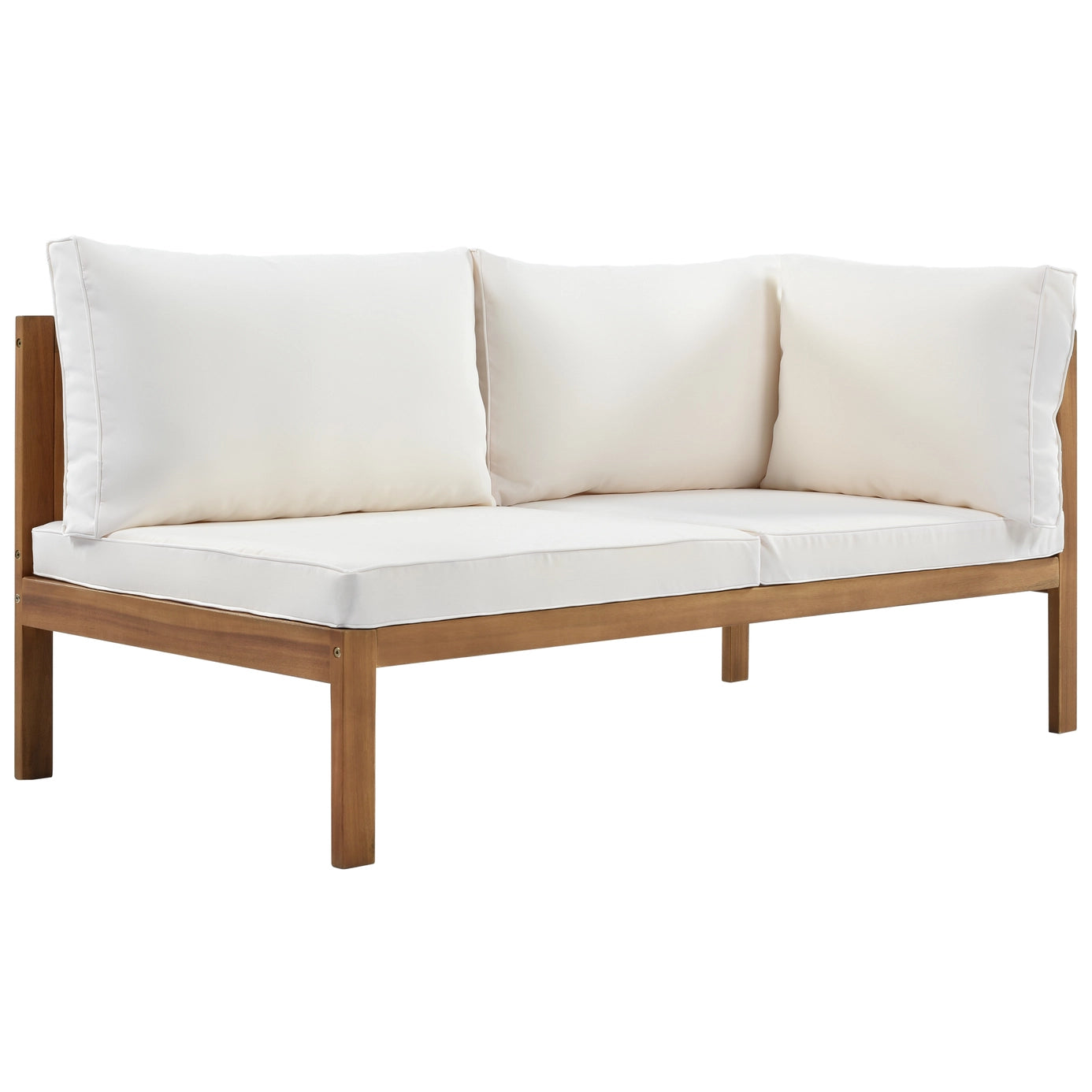 AVENELLE OUTDOOR SECTIONAL SET - NATURAL / BEIGE