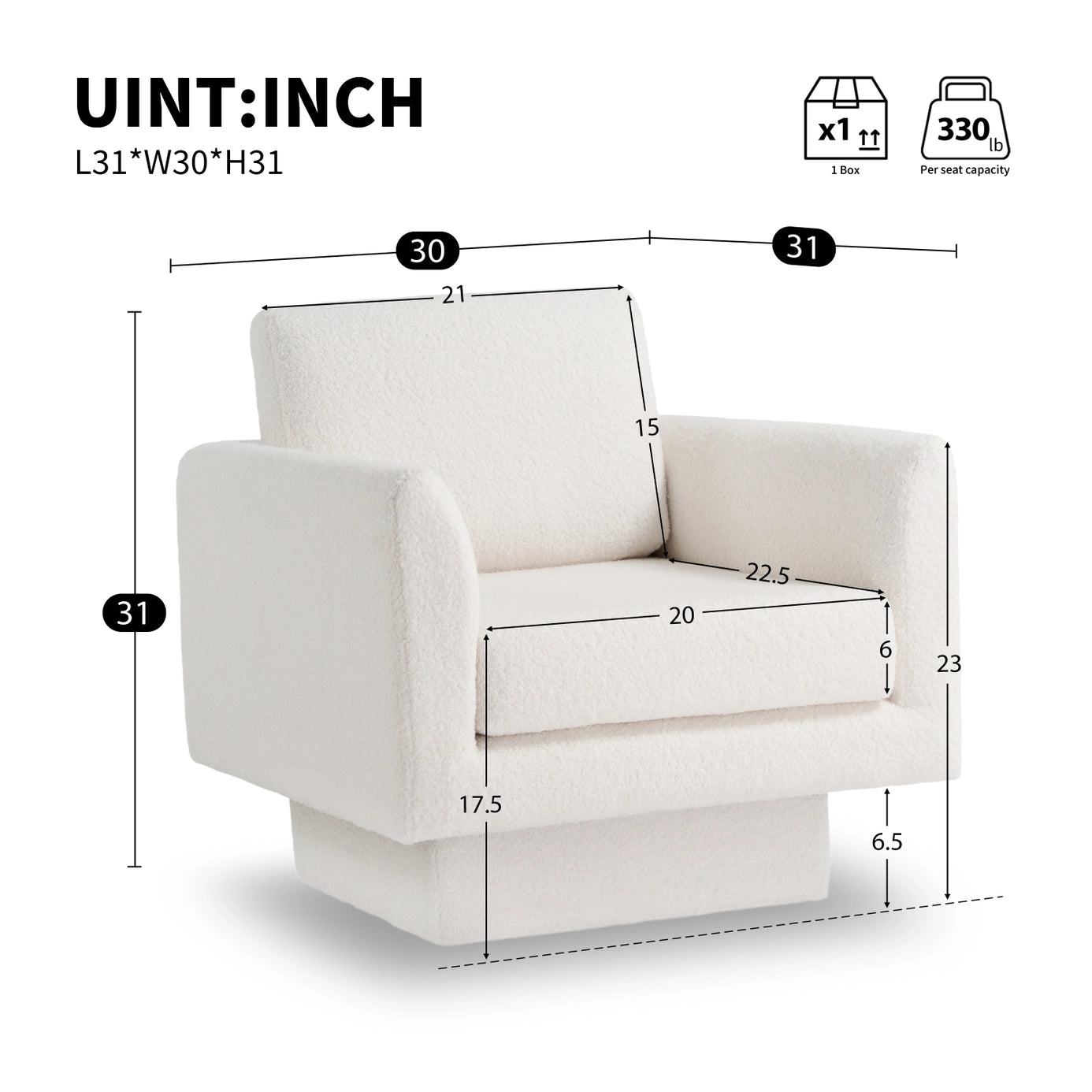 BARRON SWIVEL LOUNGE CHAIR