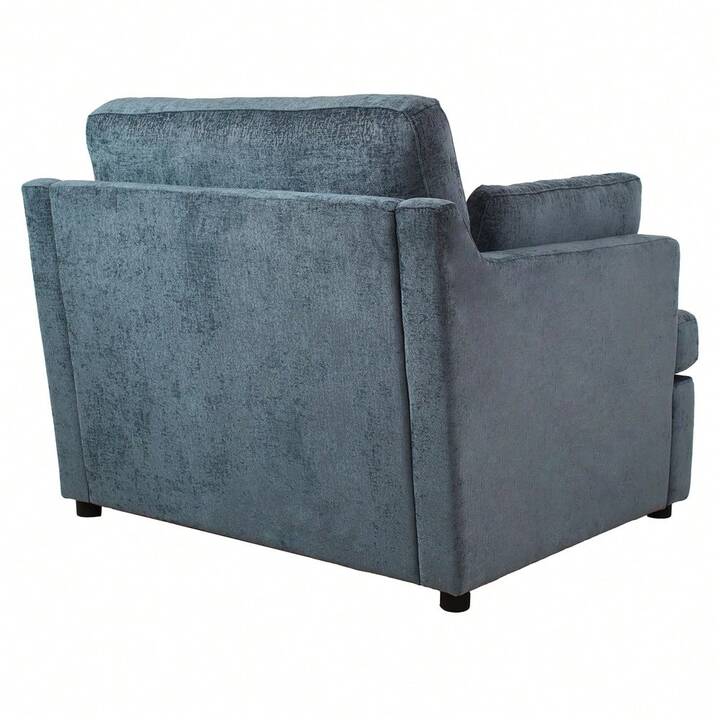 HAWTHORNE OVERSIZED LOUNGE CHAIR - BLUE