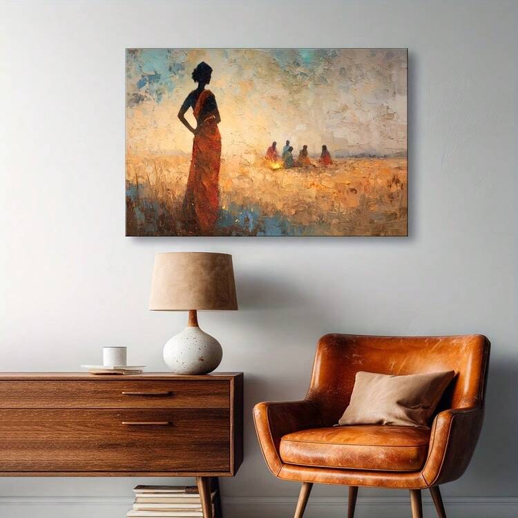 VILLAGE TRADITIONS CANVAS WALL ART