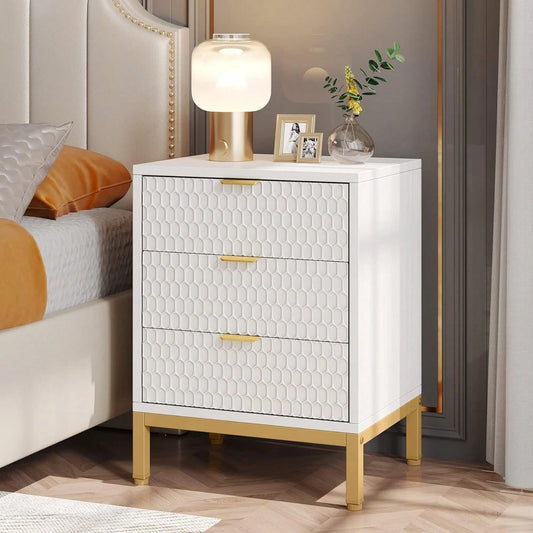 SLOANE SIDE TABLE - WHITE