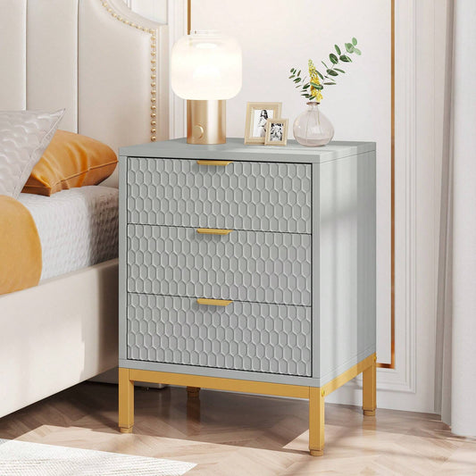 SLOANE SIDE TABLE - GRAY