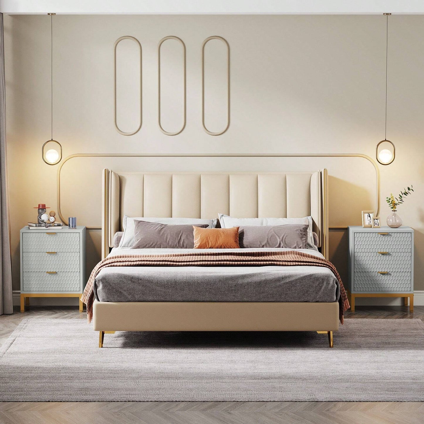 SLOANE SIDE TABLE - GRAY
