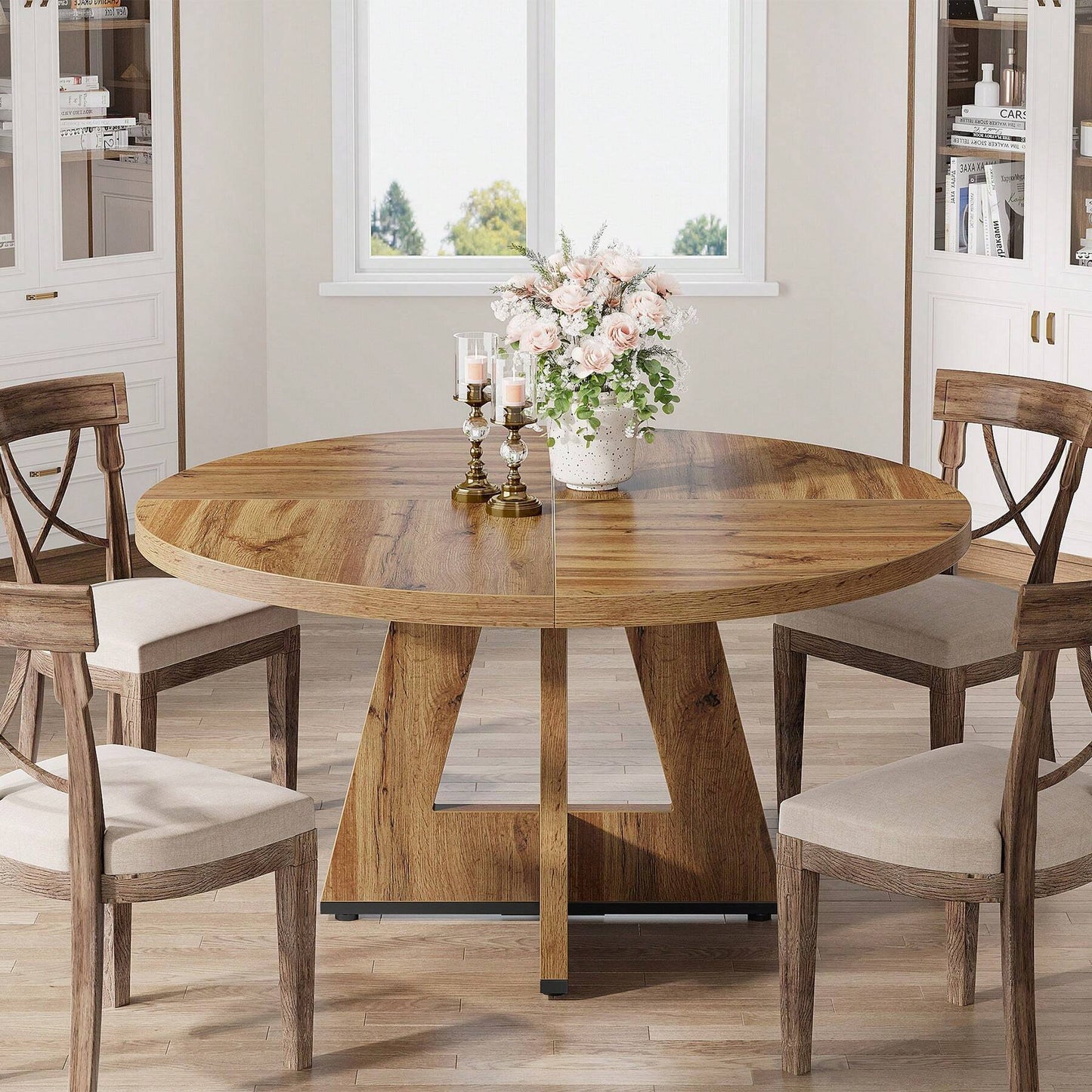 ISLA DINING TABLE - RETRO BROWN