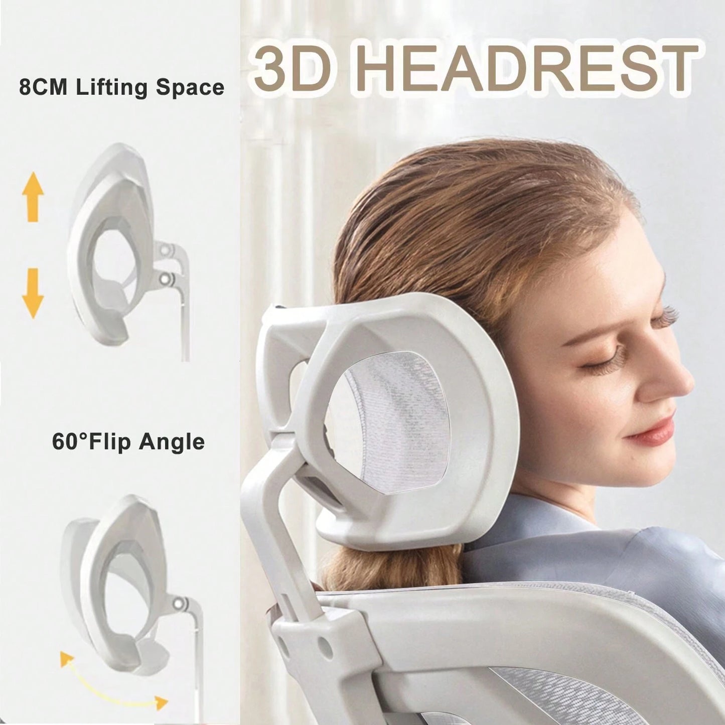 MAYA OFFICE CHAIR -  WHITE
