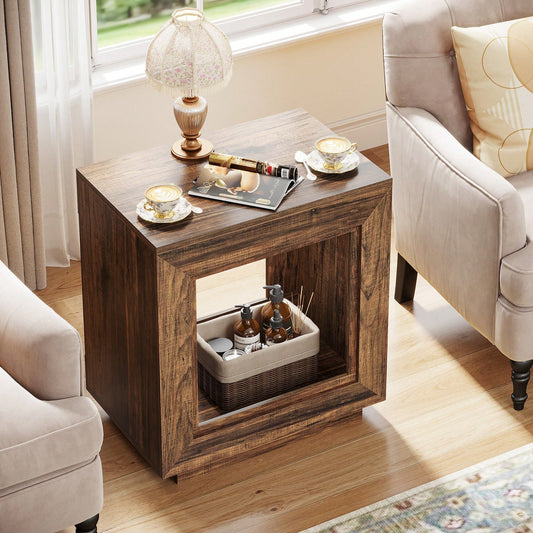 DURHAM END TABLE - WALNUT