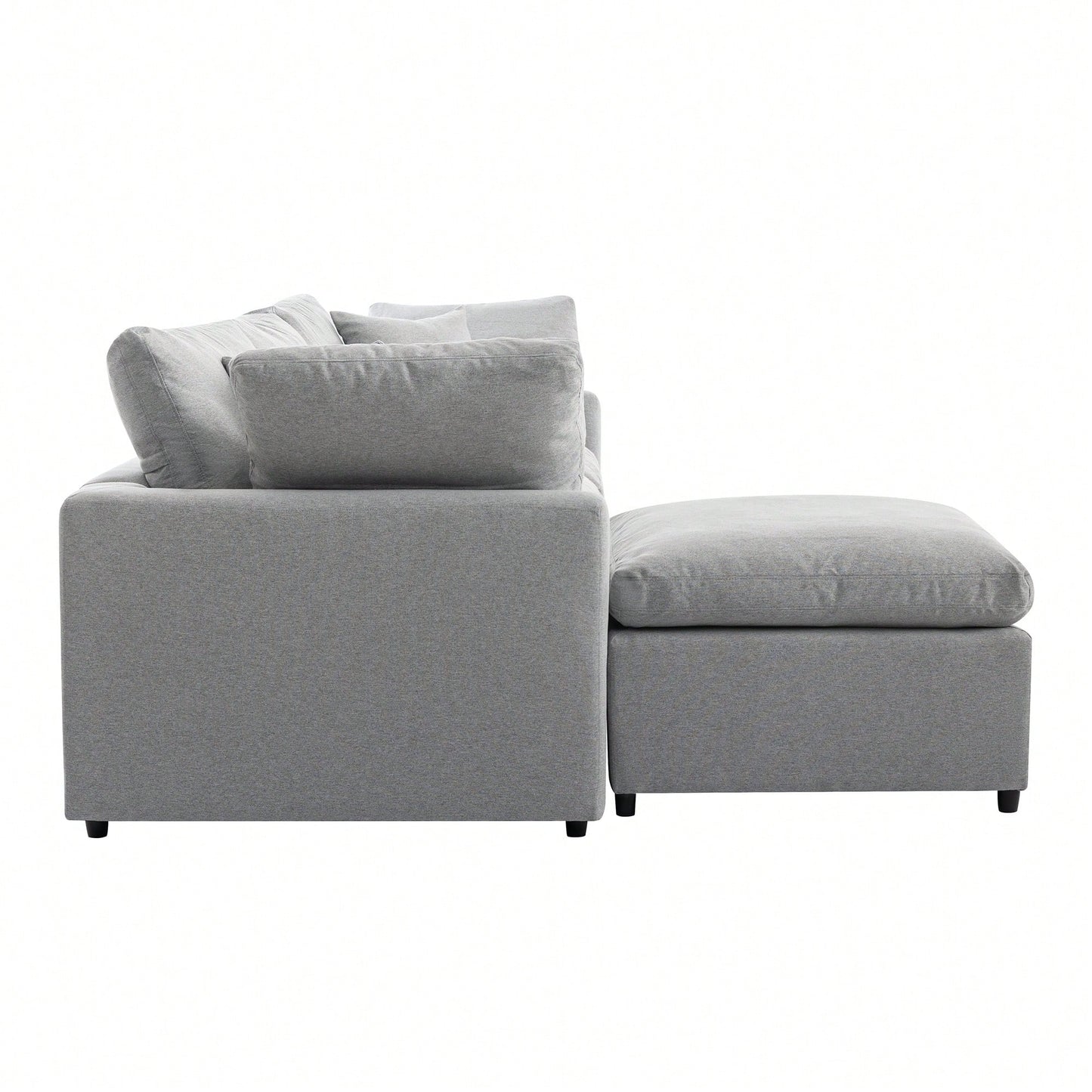 MARISELLE 104" SOFA w/ OTTOMAN