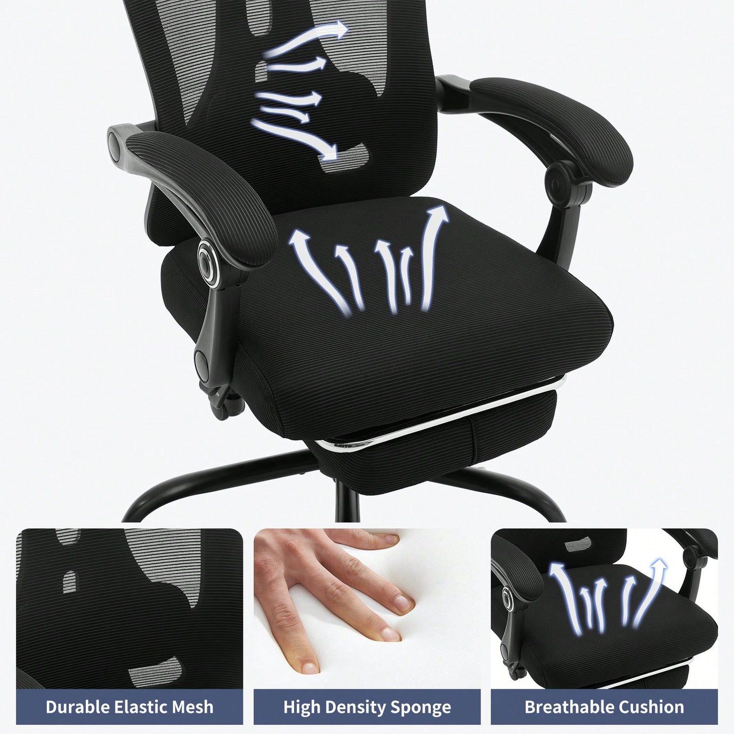 SAVINE OFFICE CHAIR - BLACK