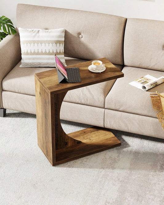 NESTLE SIDE TABLE - BROWN