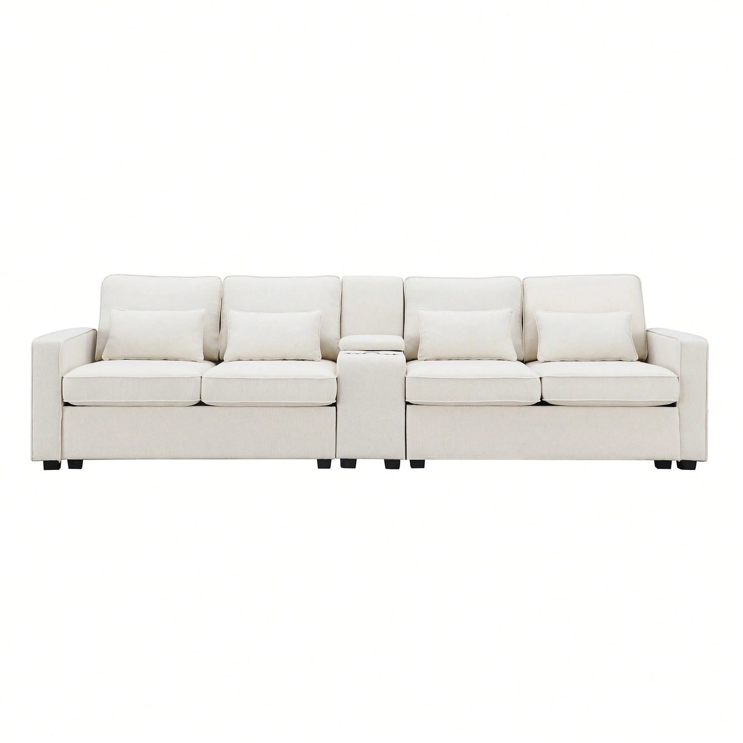 LILA 114" SOFA- BEIGE