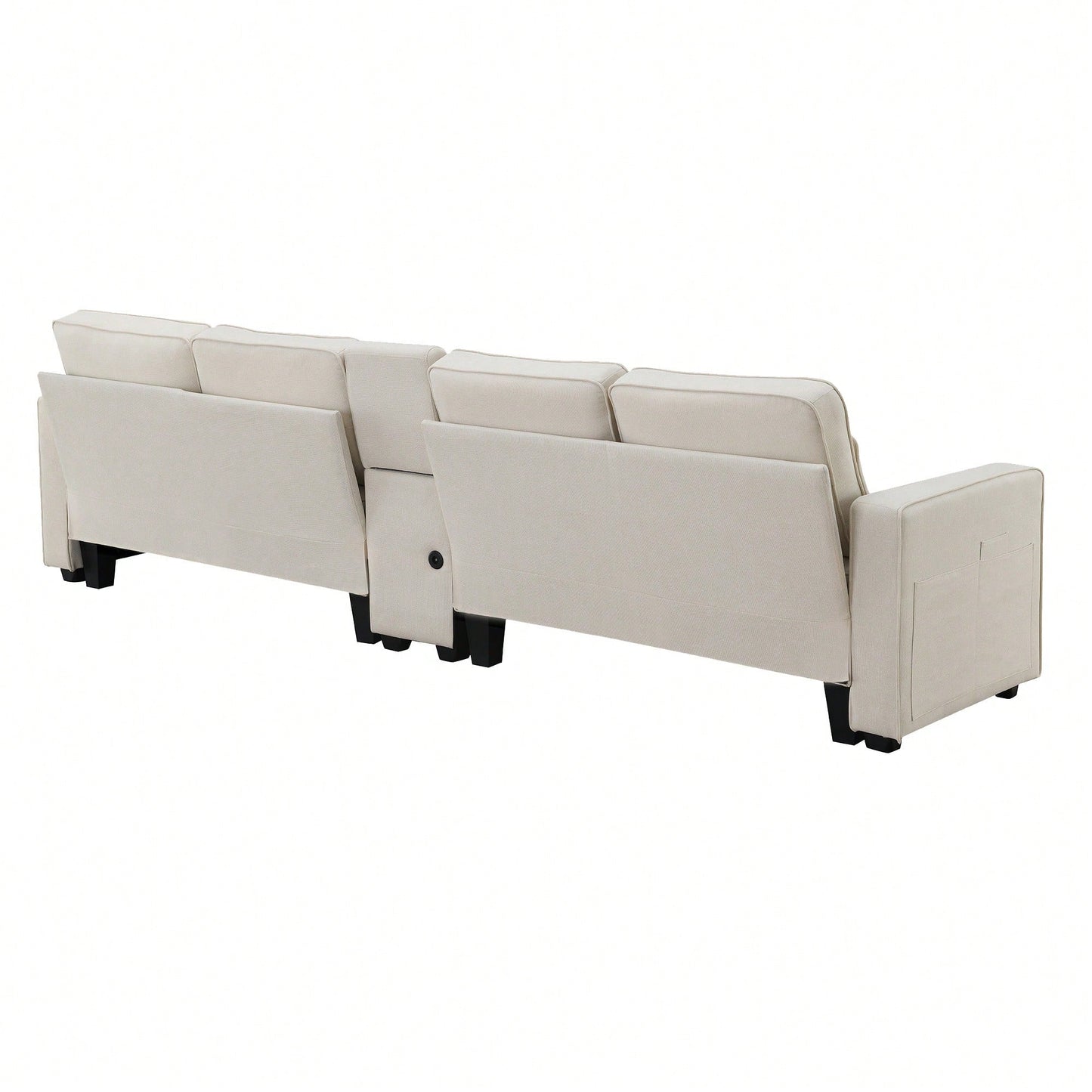 LILA 114" SOFA- BEIGE