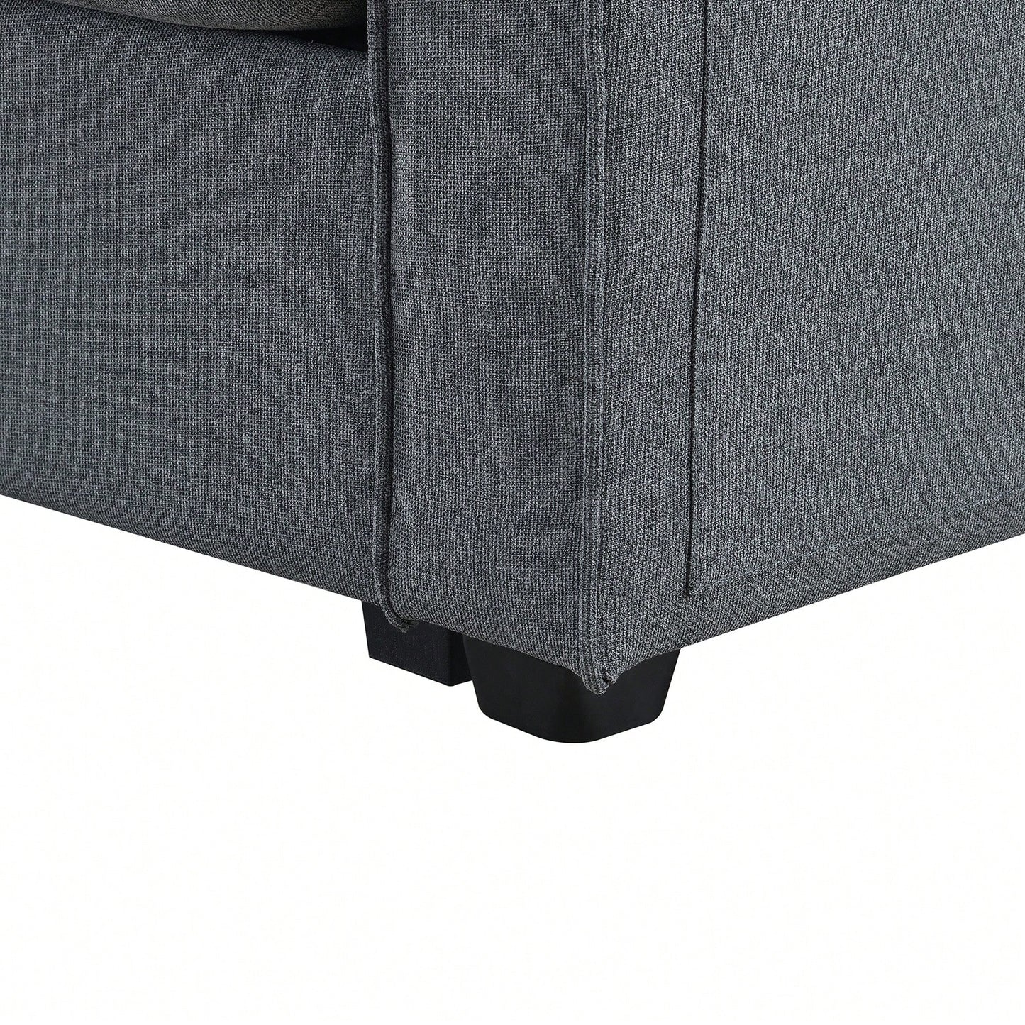 LILA 114" SOFA- DARK GRAY
