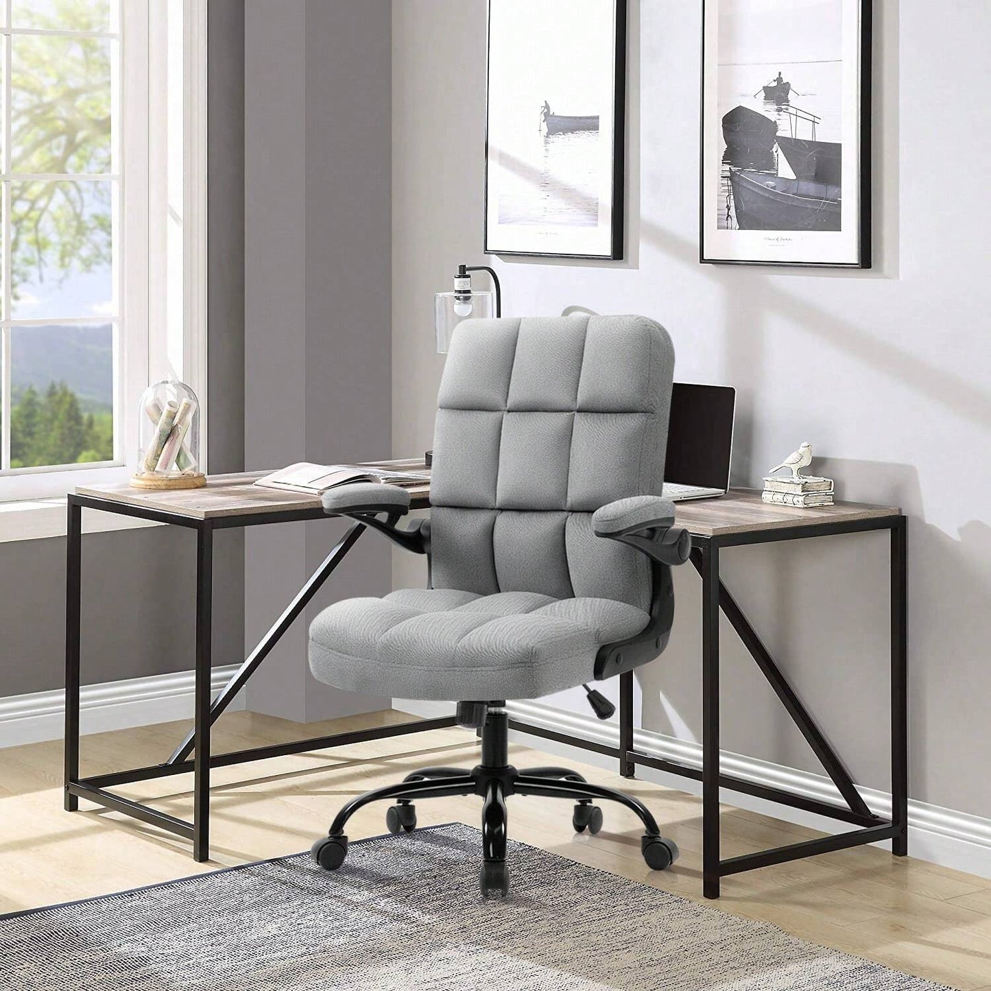 TAHLIA OFFICE CHAIR - GRAY
