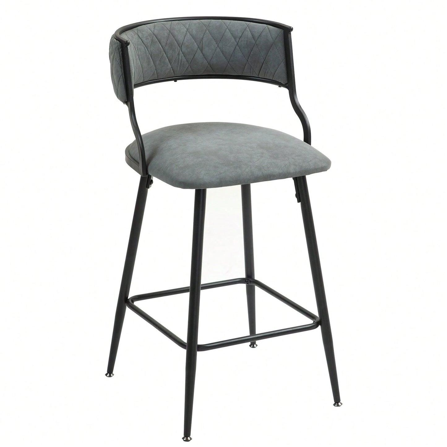VIVIENNE COUNTER STOOLS - GRAY (SET OF 2)