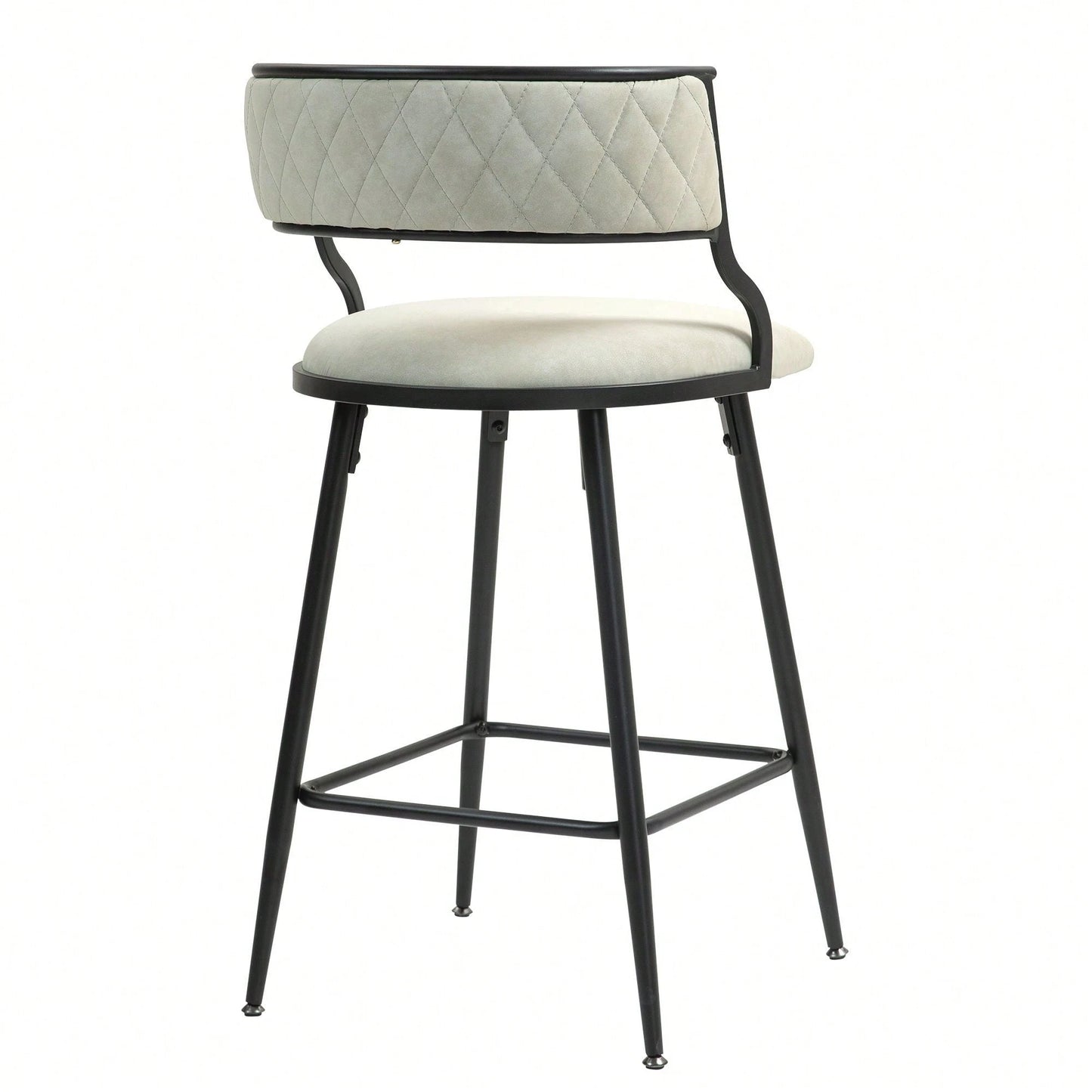 VIVIENNE COUNTER STOOLS - IVORY (SET OF 2)