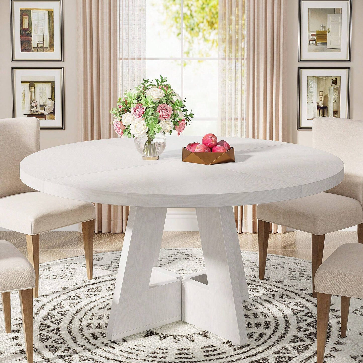 ISLA DINING TABLE - WHITE