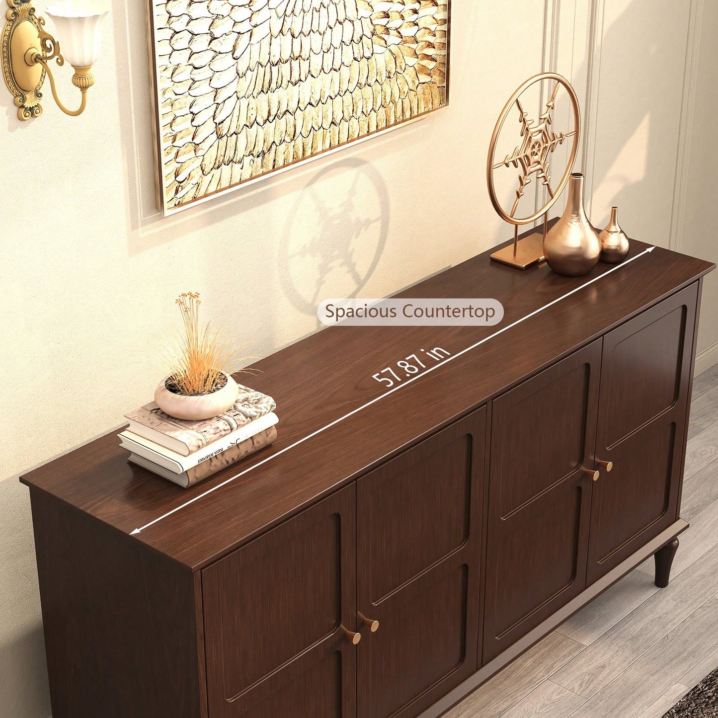 JETSON SIDEBOARD - BROWN